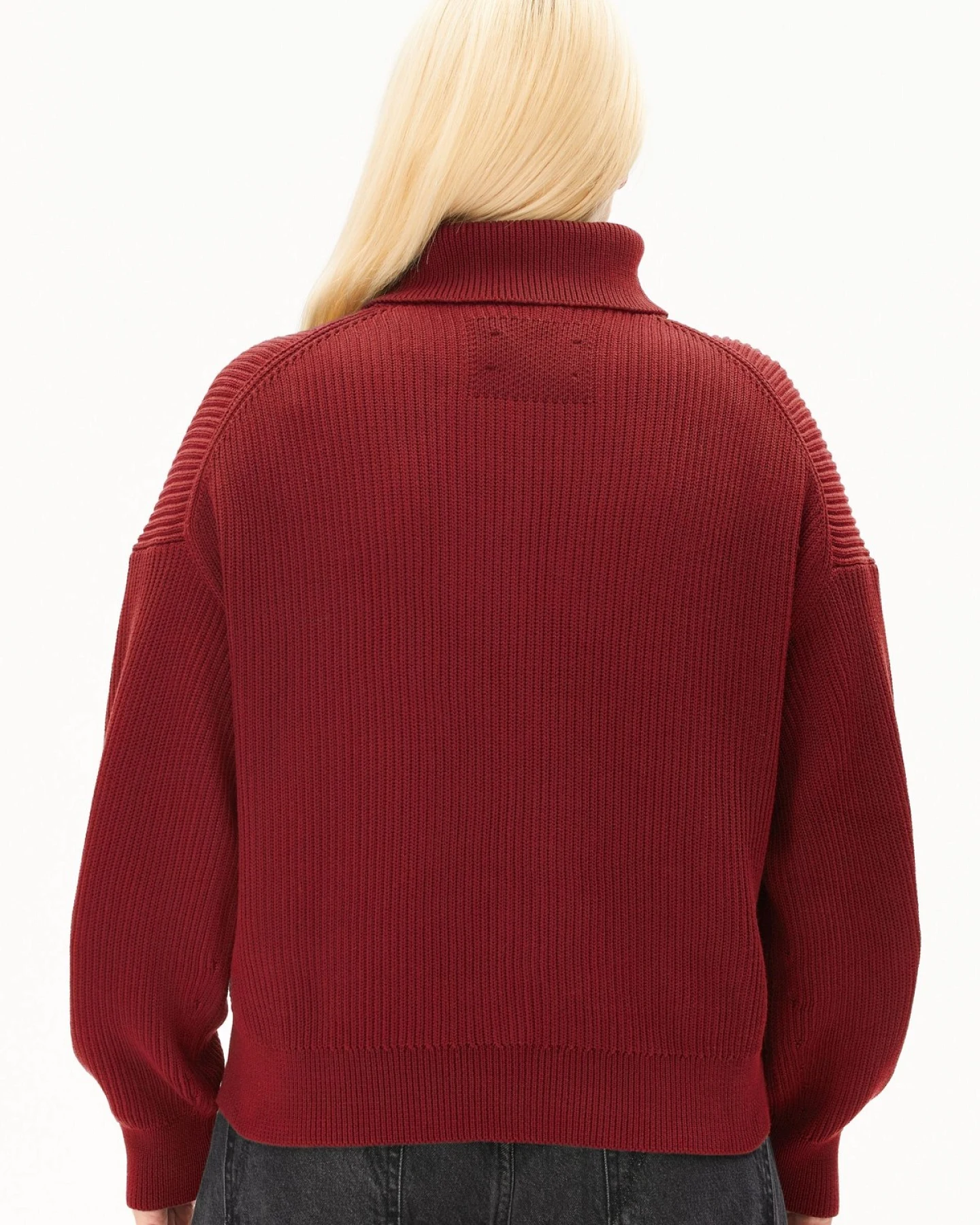 Strickpullover Vanisé Rib Troyer – Ansicht 4