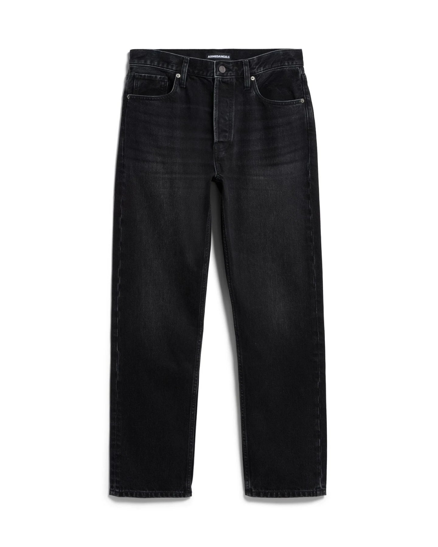 Jeans Maadox Classic Straight Jean Dunkelgrau – Ansicht 6