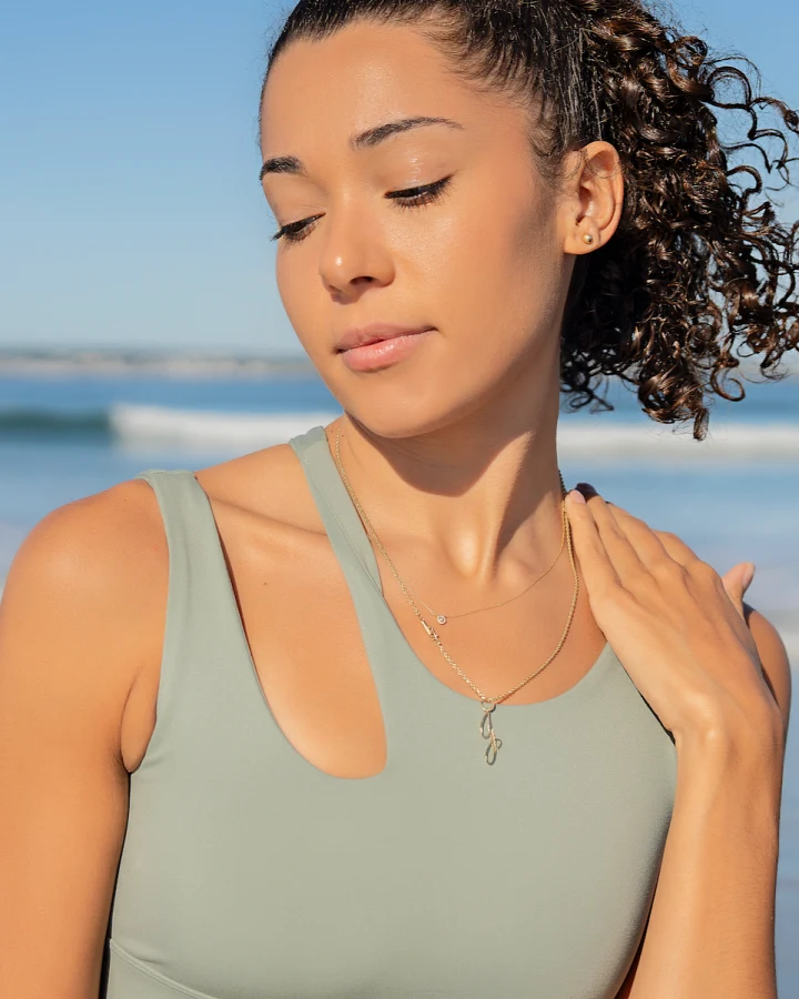 SEAAV Damen vegan Bh Cut Out Dusty Sage Grün