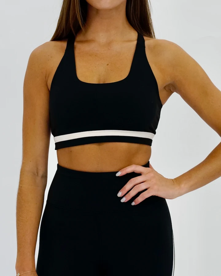 SEAAV Damen vegan Bh Schmetterling Onyx