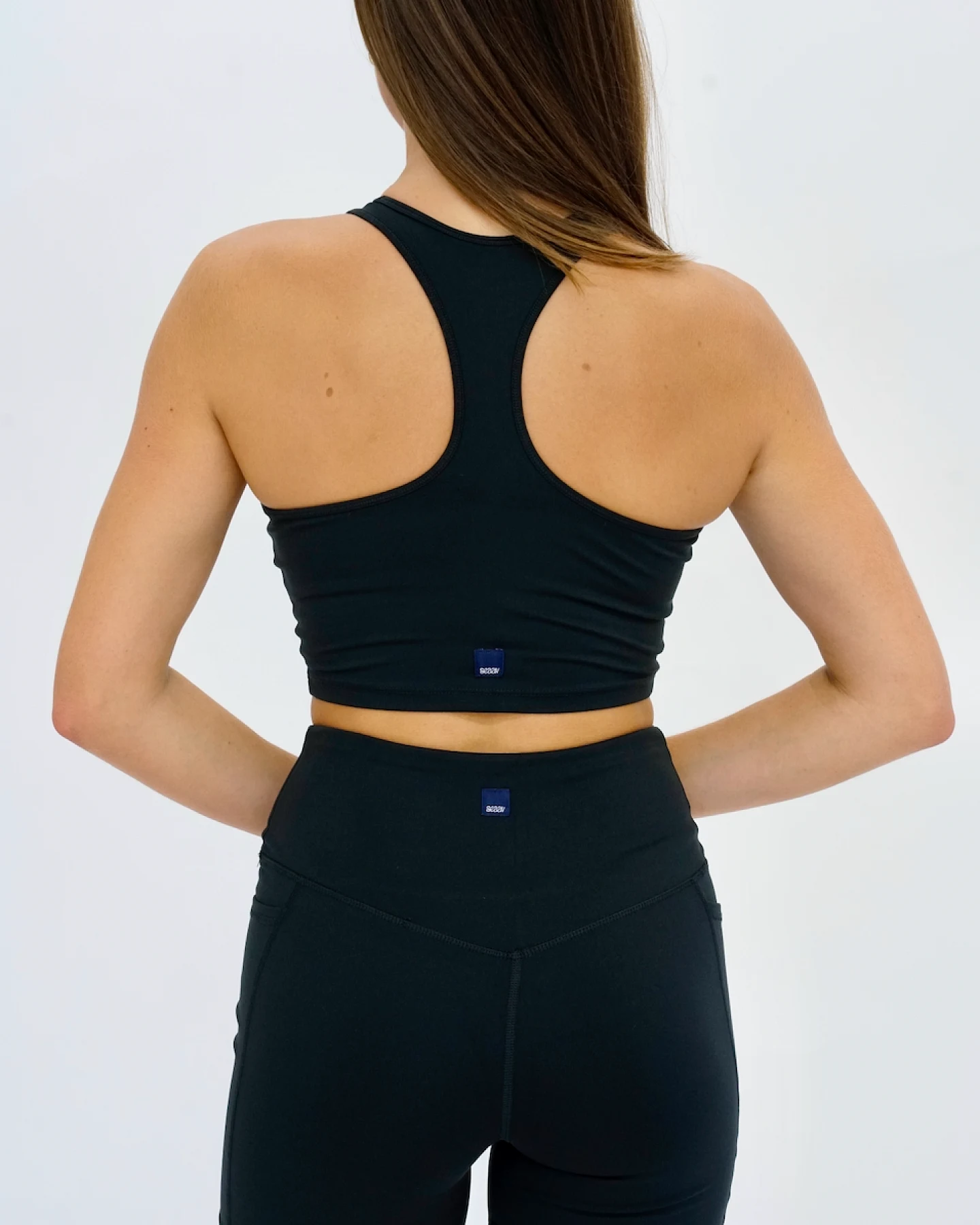 SEAAV Damen vegan Bh V-Ausschnitt Onyx – Ansicht 2