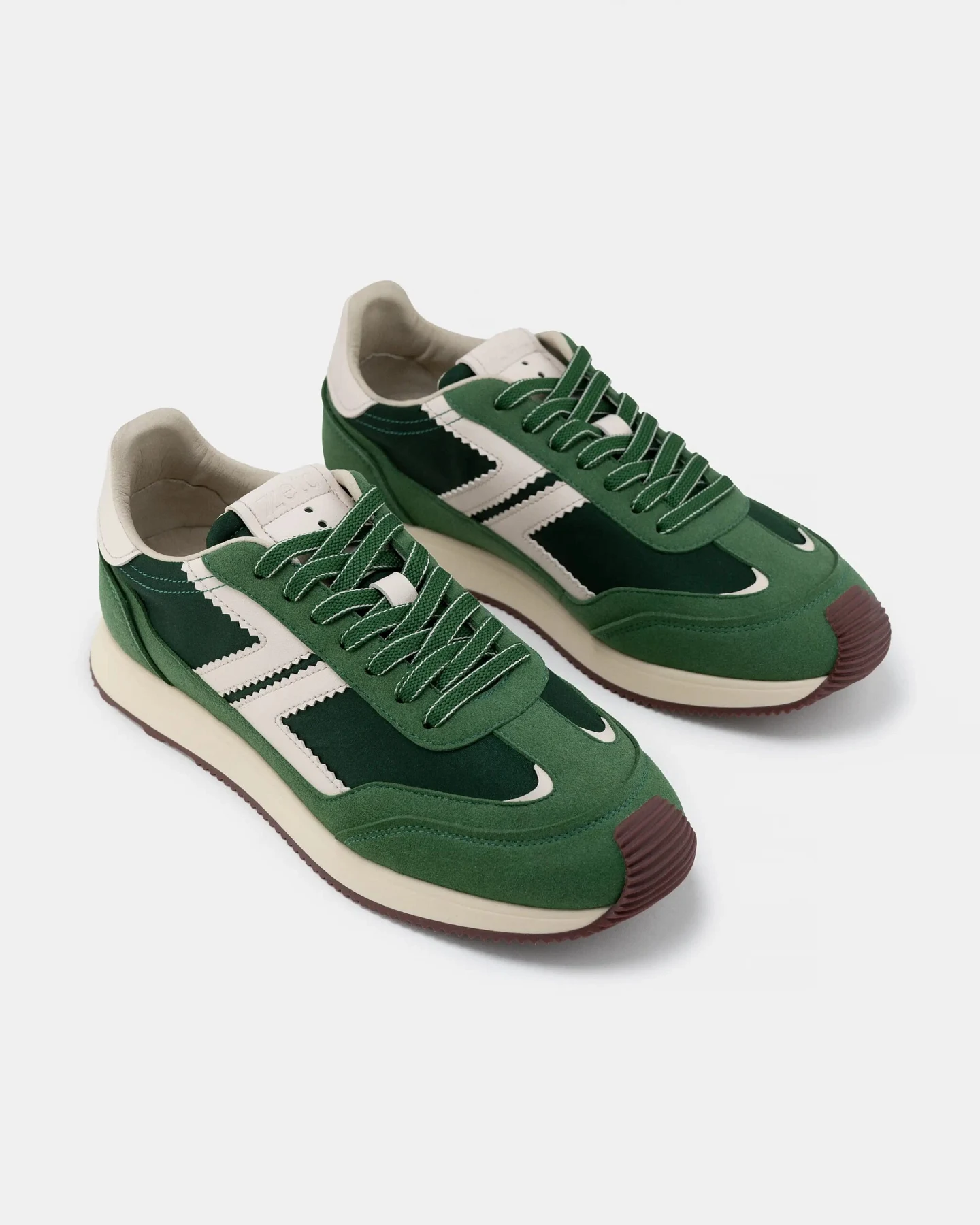 Zèta Herren vegan Sneaker Omega Grün – Ansicht 2