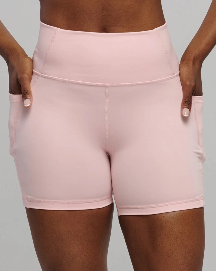 SEAAV Damen vegan Biker Shorts Seabreeze 5" Strawberry Cream
