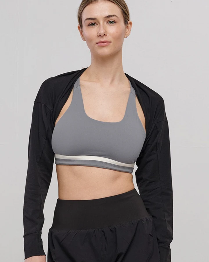 SEAAV Damen vegan Achselzucken Two Way Onyx