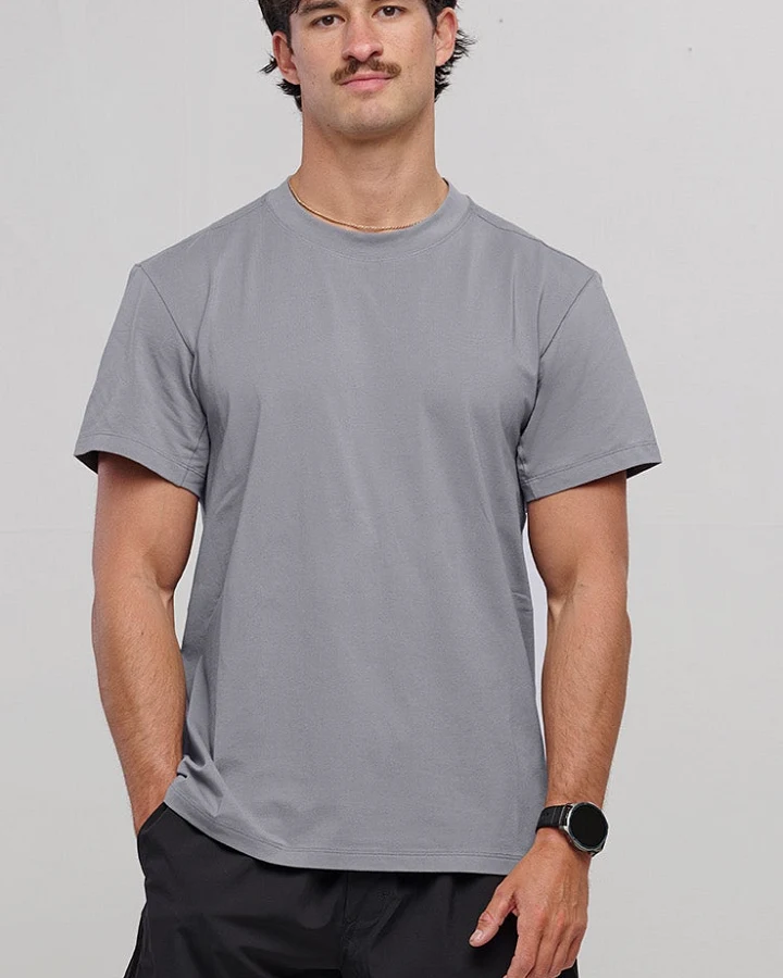 SEAAV Herren vegan T-Shirt Dockside Storm Grey
