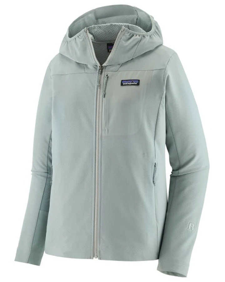 Patagonia - Women's R1 Crossstrata Hoody - Softshelljacke Gr XS grau