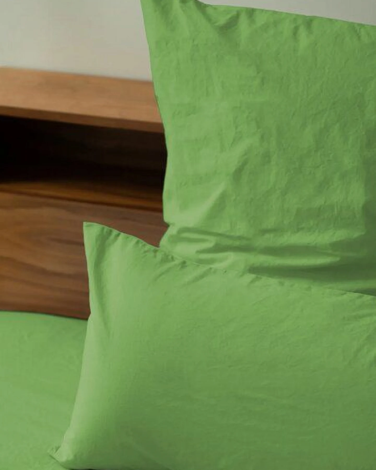 erlich textil Fred Kopfkissenbezug aus weicher Bio-Baumwolle, made in Europe – Ansicht 2