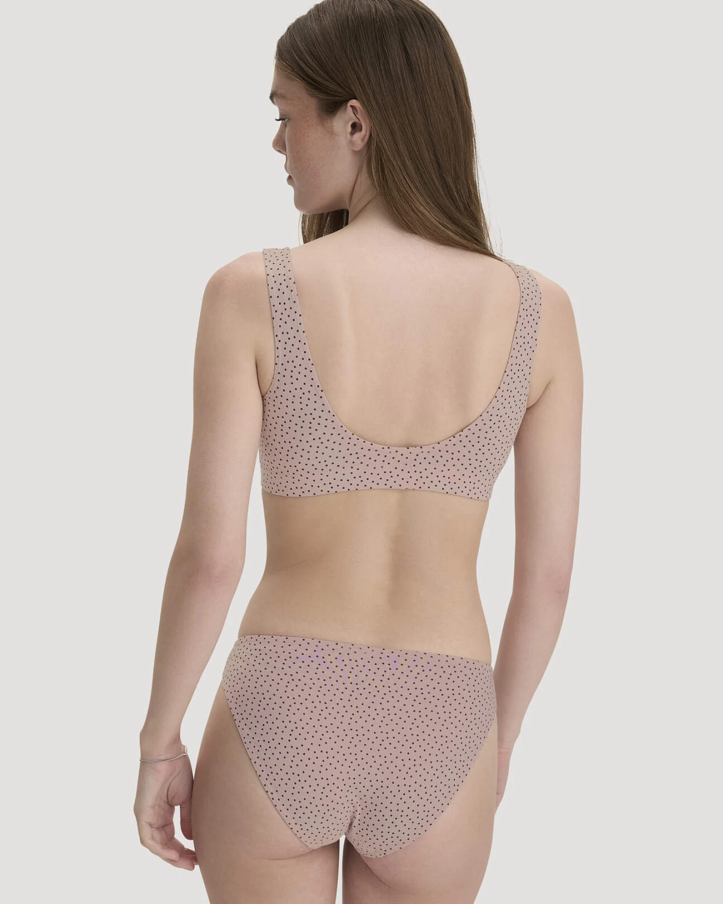 hessnatur Damen Bustier Softbund COTTON FEEL aus Bio-Baumwolle - rosa - Größe 42 – Ansicht 2
