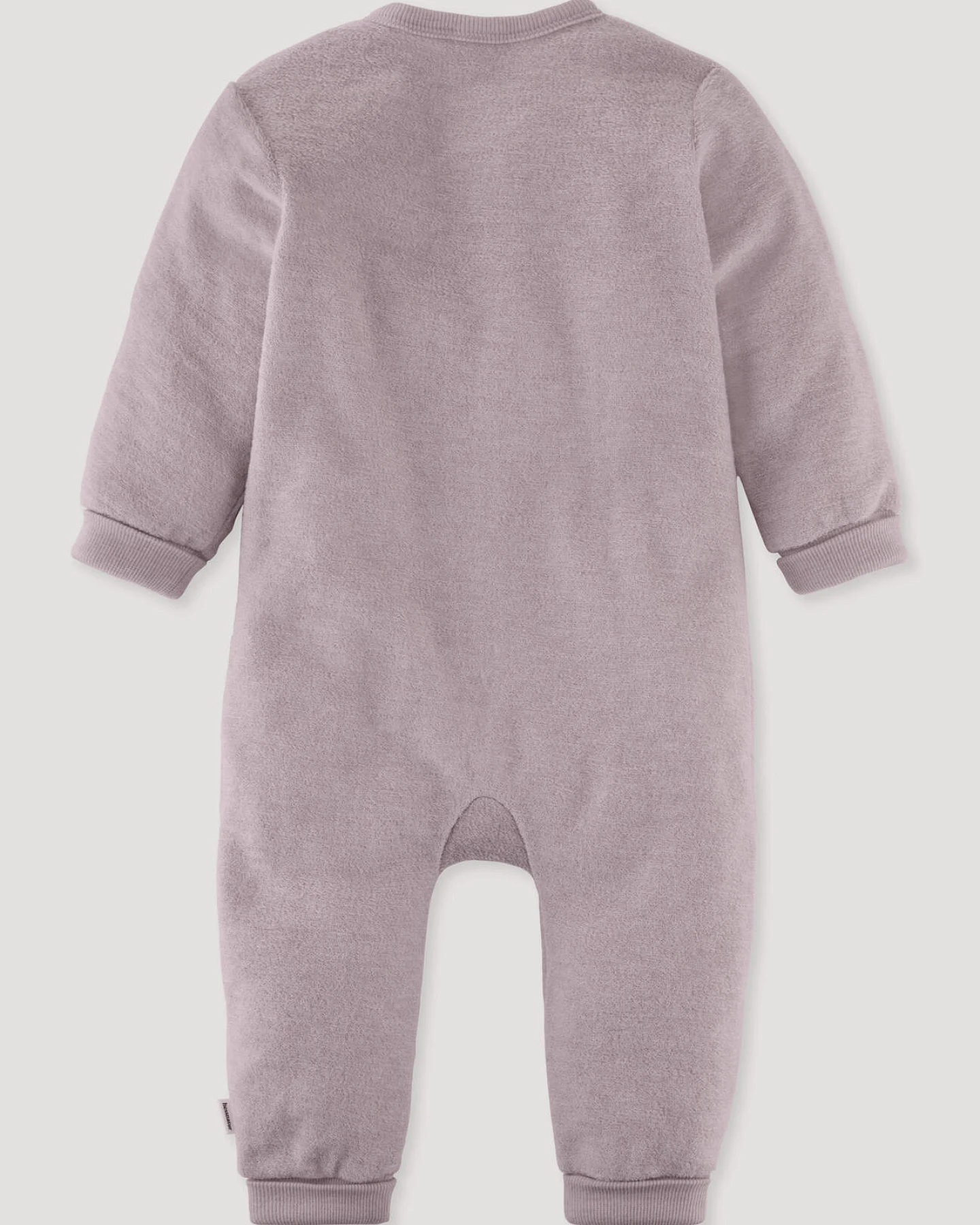 hessnatur Baby Wollfrottee Overall aus Bio-Merinowolle - rosa - Größe 74/80 – Ansicht 2