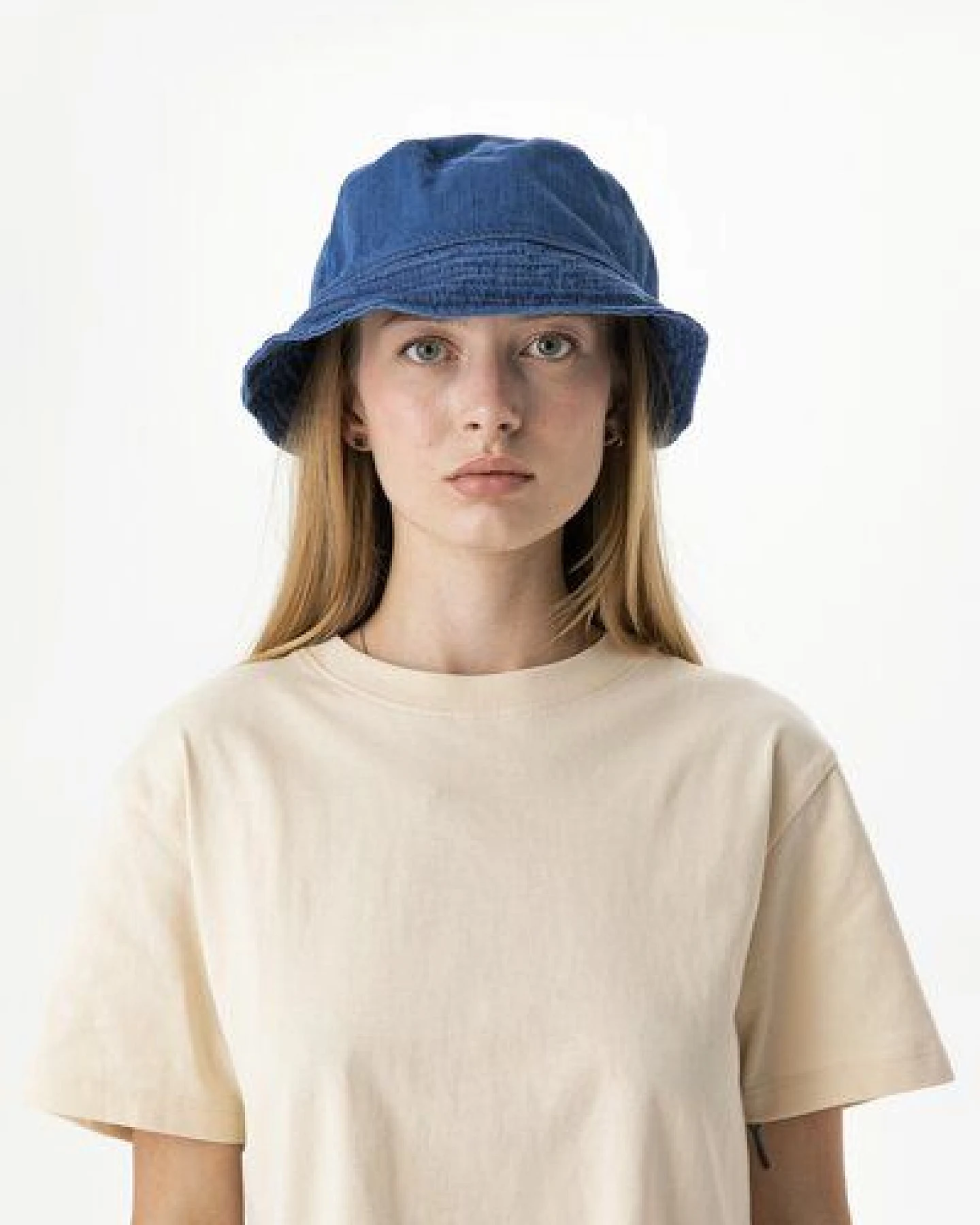 Mantis Jeans Sonnenhut Bucket-Hut Sonnenschutz Denim – Ansicht 2