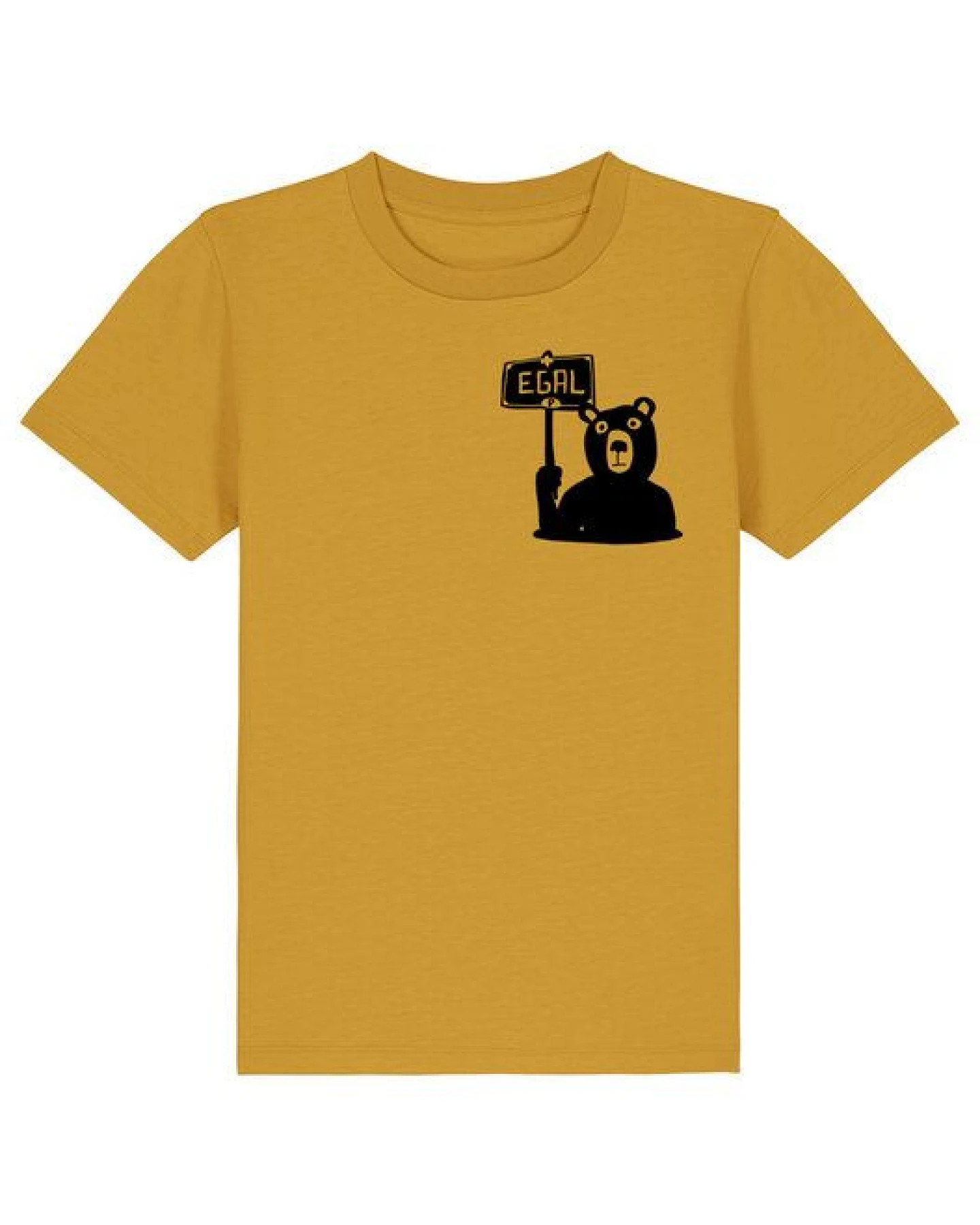 päfjes Dem Bären ist es EGAL! Dir auch? - Fair Wear Kinder T-Shirt Bio – Ansicht 2
