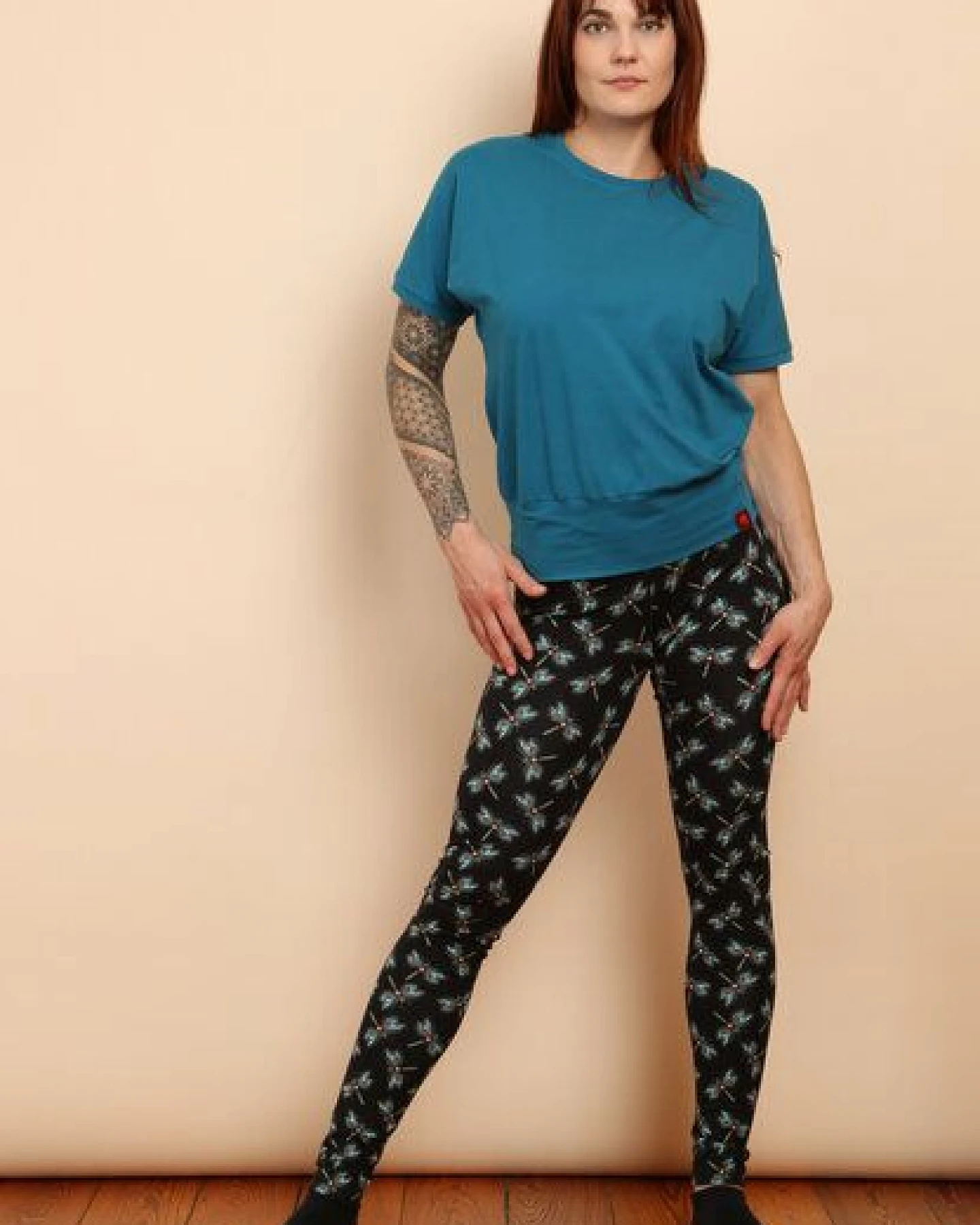Die rote Zora Leggins Dragonfly – Ansicht 2