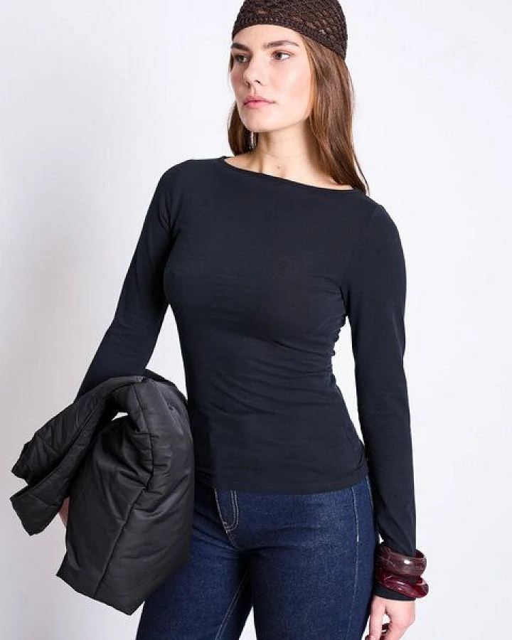 JAN 'N JUNE Boat-Neck-Longsleeve JURI GOTS