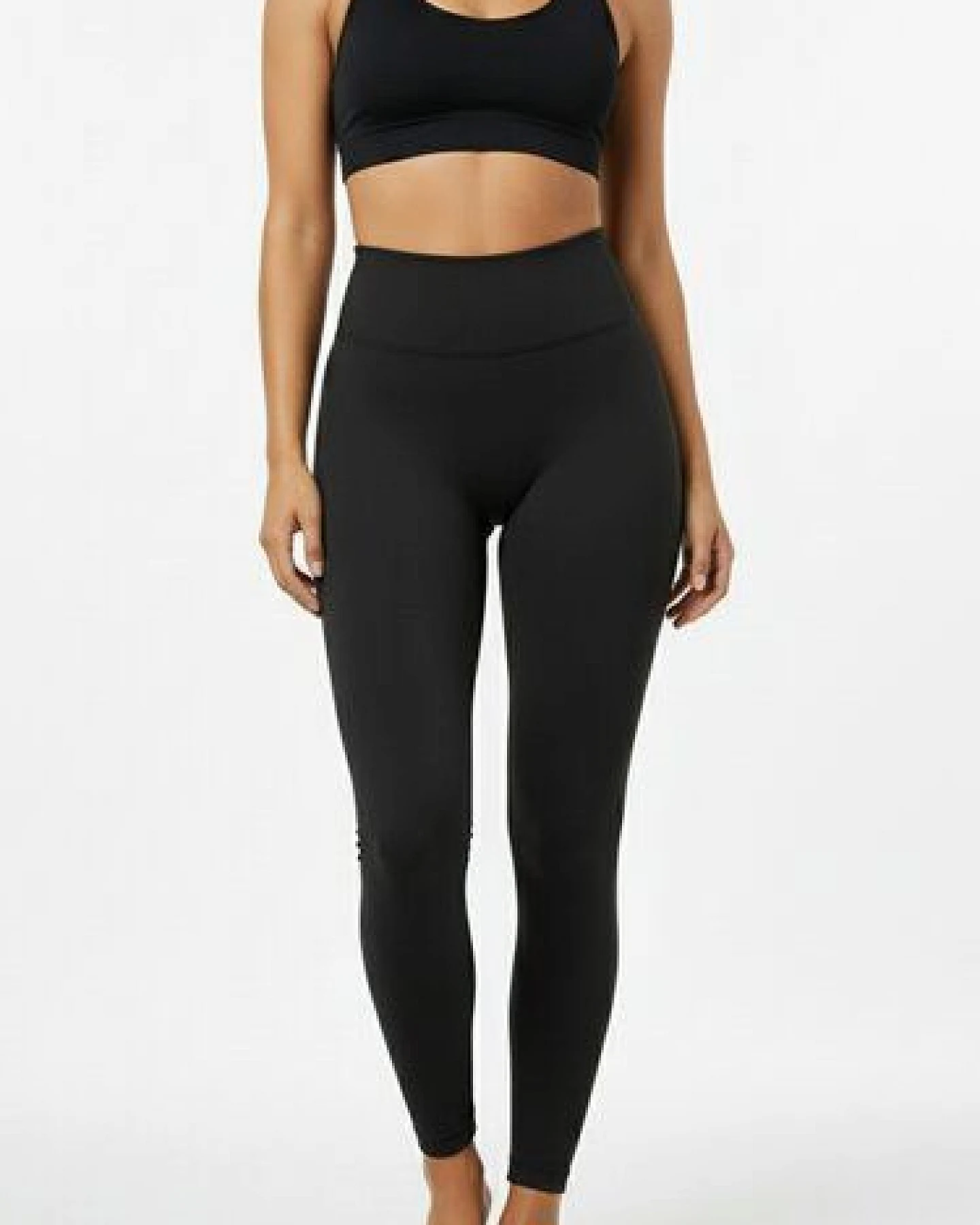 Yoga Hero Yoga Leggings Scrunch Schwarz ecoNYL – Ansicht 3