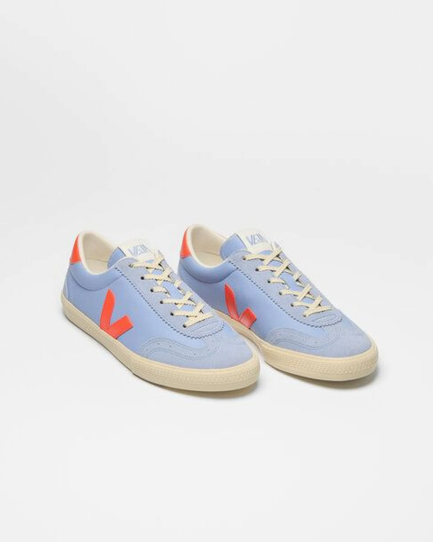 Veja Damen-Sneakers Volley OT Olympe Orange Fluo Calcaire – Ansicht 2