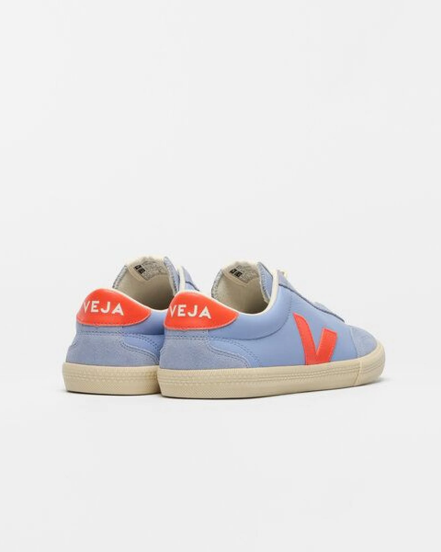 Veja Damen-Sneakers Volley OT Olympe Orange Fluo Calcaire – Ansicht 3