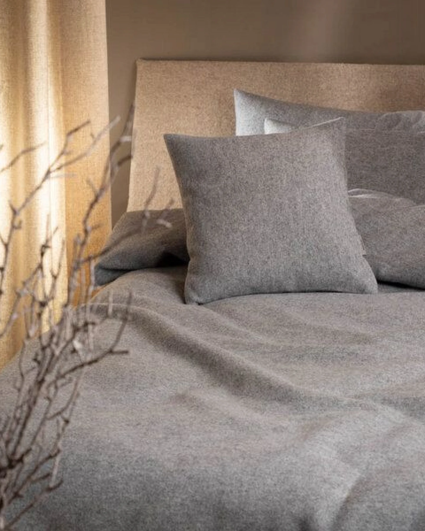 nahtur-design Extra warme Lodenbettwäsche aus Flauschloden – 100 % Schurwolle – Ansicht 4