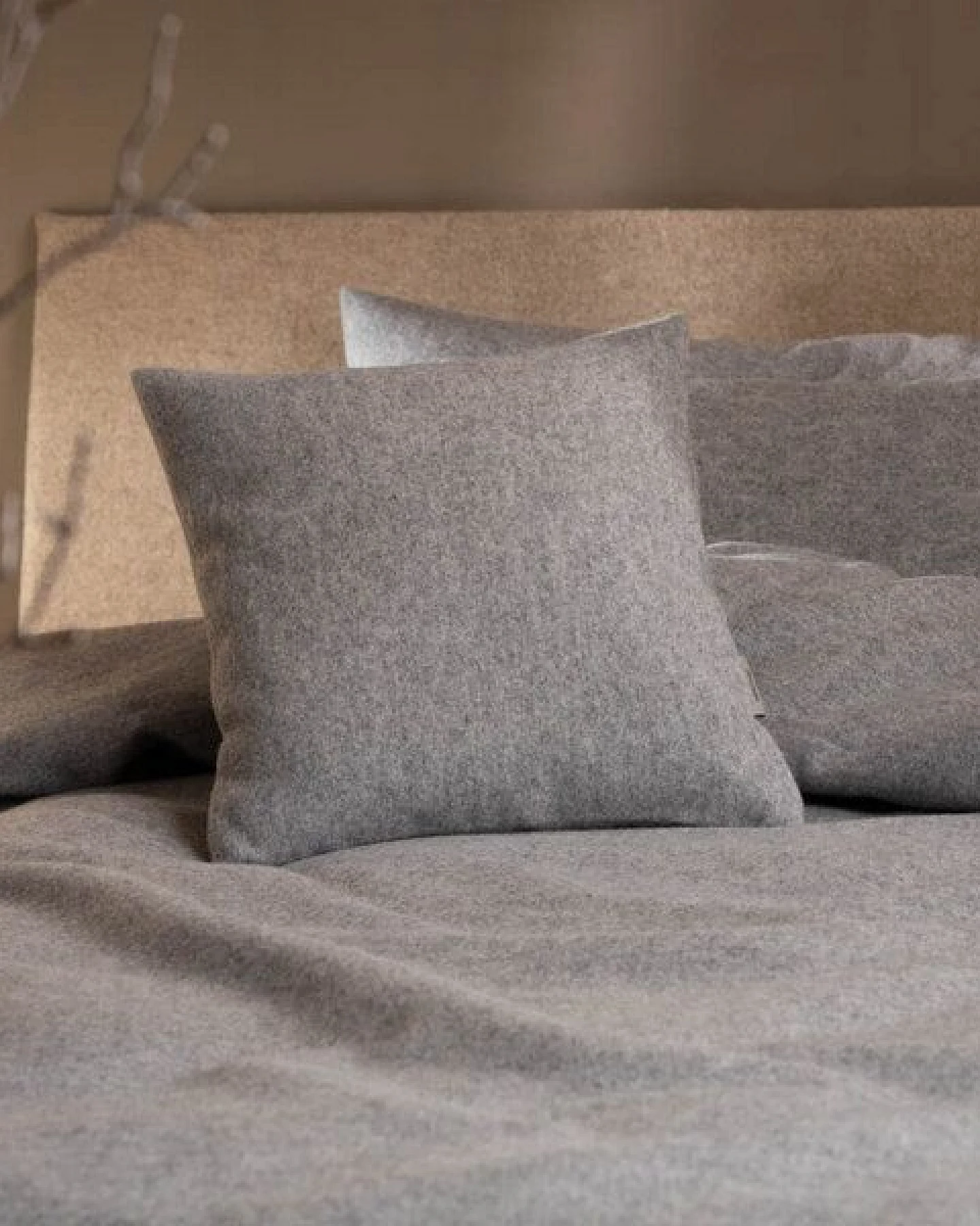 nahtur-design Extra warme Lodenbettwäsche aus Flauschloden – 100 % Schurwolle – Ansicht 3