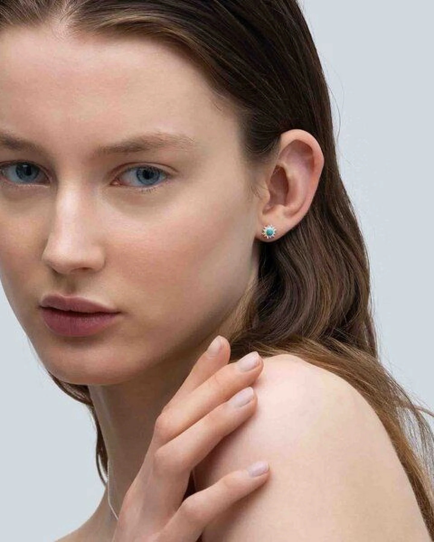 fejn jewelry Ohrstecker 'precious sun' in Sonnenform – Ansicht 2