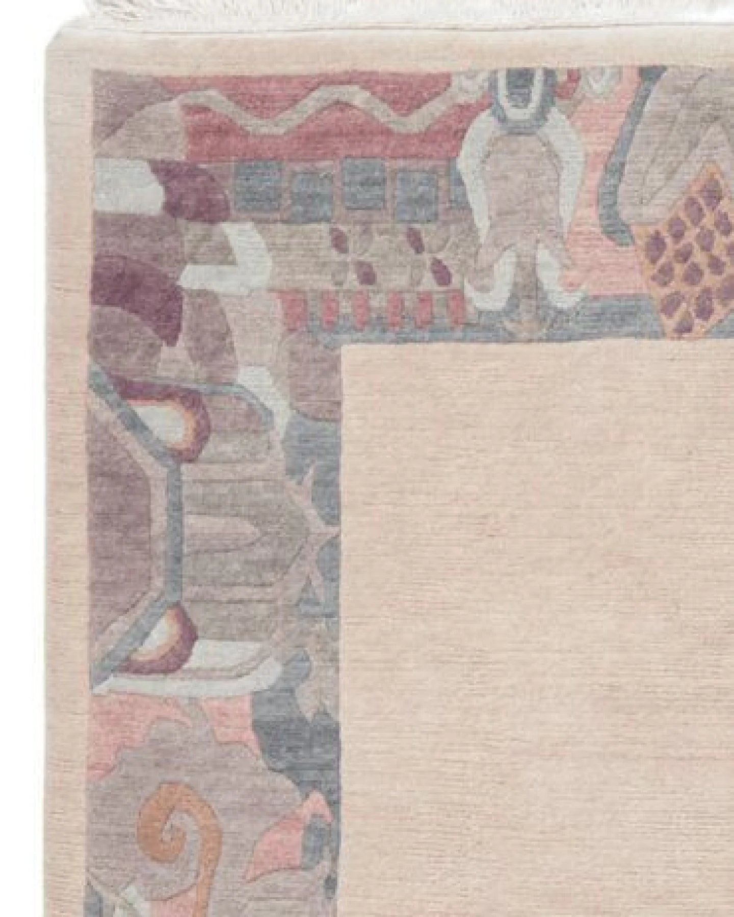 Nepal Beige „Rugtales“ aus Schurwolle, 172x222 cm – Ansicht 4