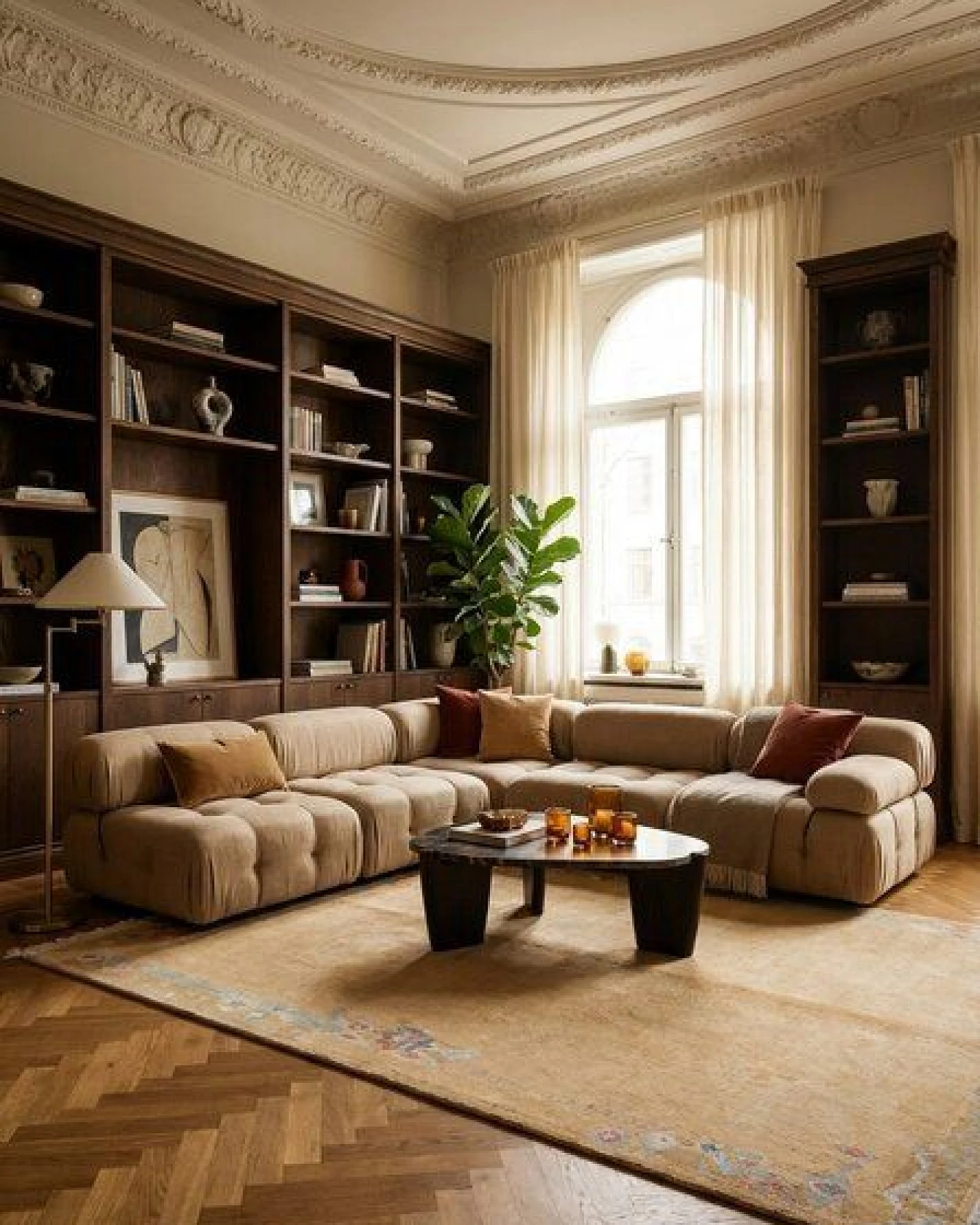 Nepal Beige „Rugtales“ aus Schurwolle, 173x244 cm – Ansicht 2