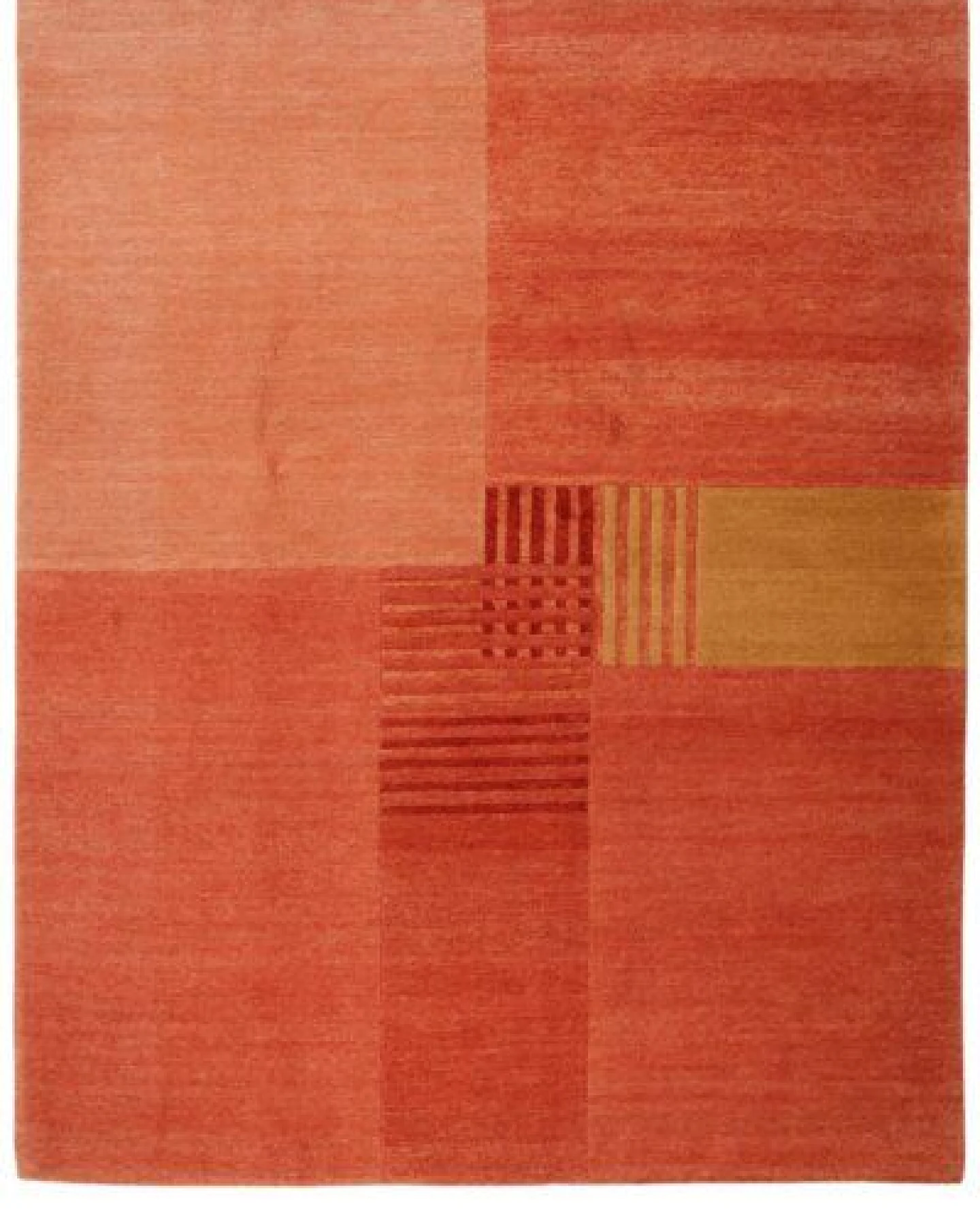 Nepal Rot „Rugtales“ aus Schurwolle, 199x252 cm – Ansicht 3