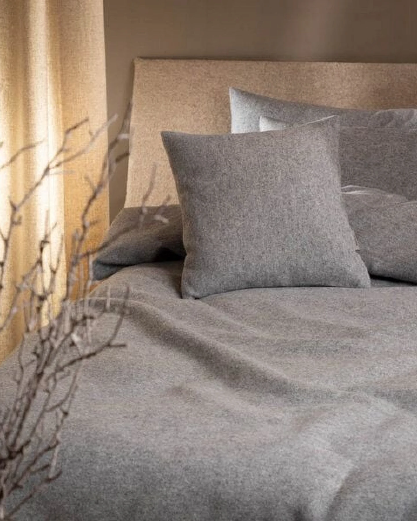 nahtur-design Extra warme Lodenbettwäsche aus Flauschloden – 100 % Schurwolle – Ansicht 4