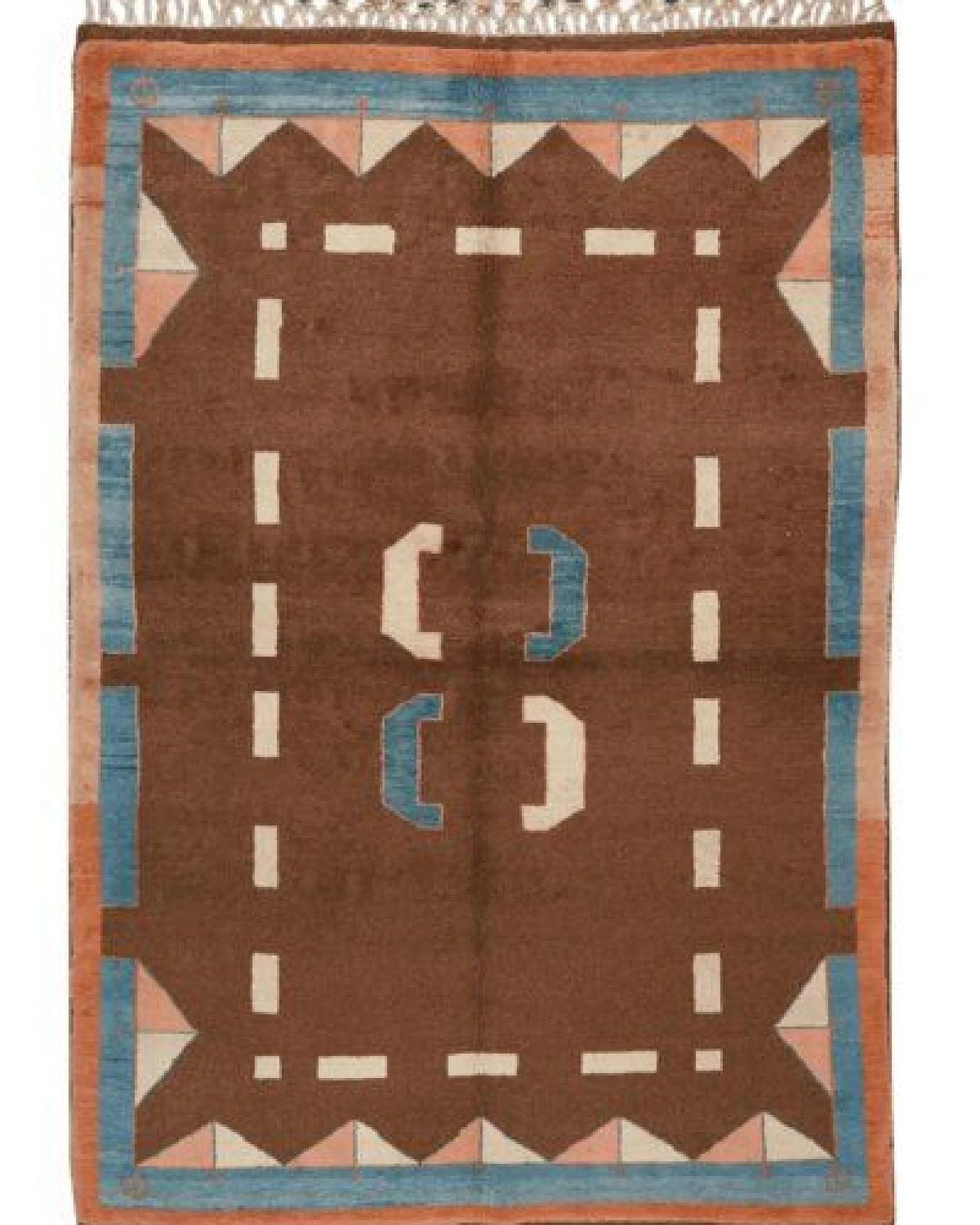 Konya Braun „Rugtales“ aus Schurwolle, 118x173 cm – Ansicht 3
