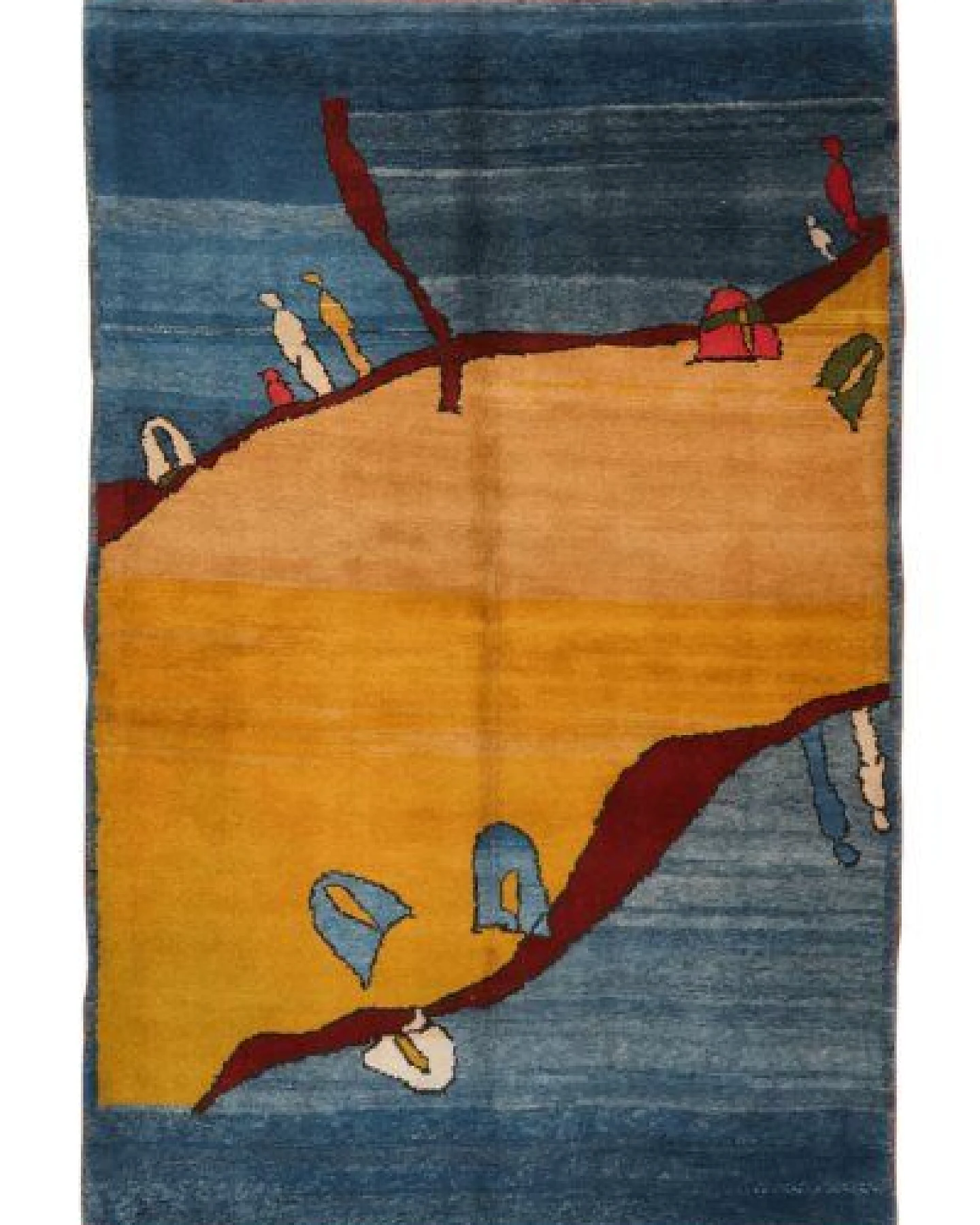 Konya Mehrfarbig „Rugtales“ aus Schurwolle, 154x238 cm – Ansicht 3
