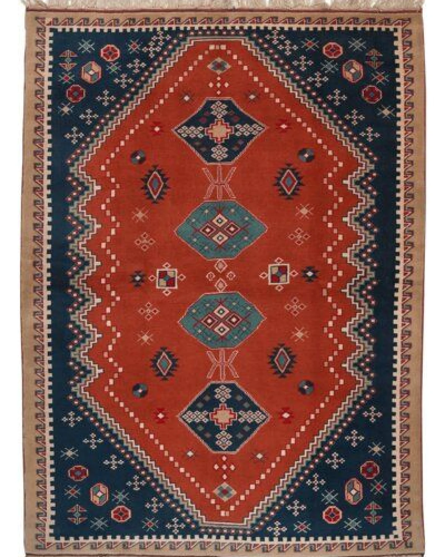 Konya Mehrfarbig „Rugtales“ aus Schurwolle, 178x241 cm – Ansicht 3