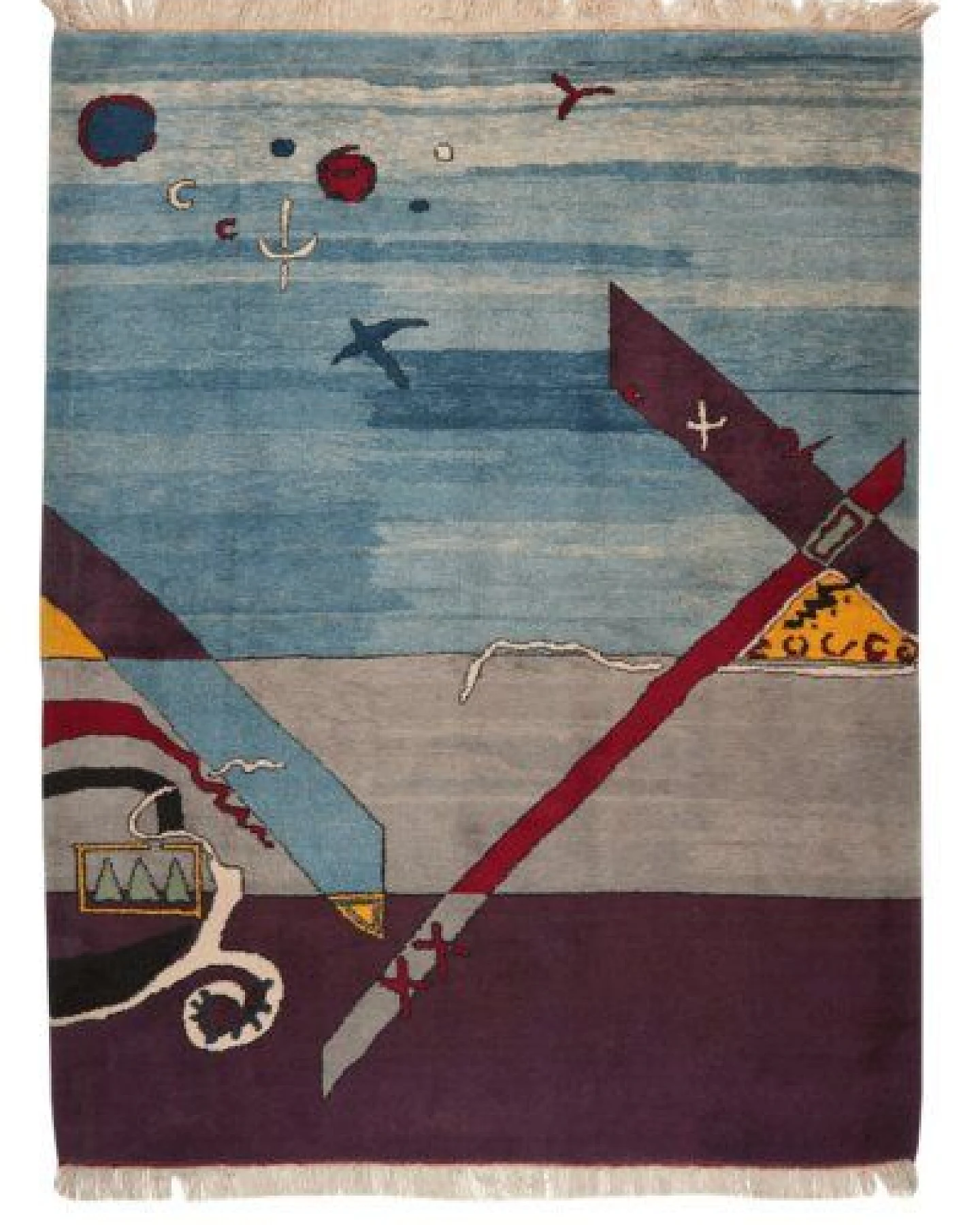 Konya Mehrfarbig „Rugtales“ aus Schurwolle, 186x239 cm – Ansicht 3