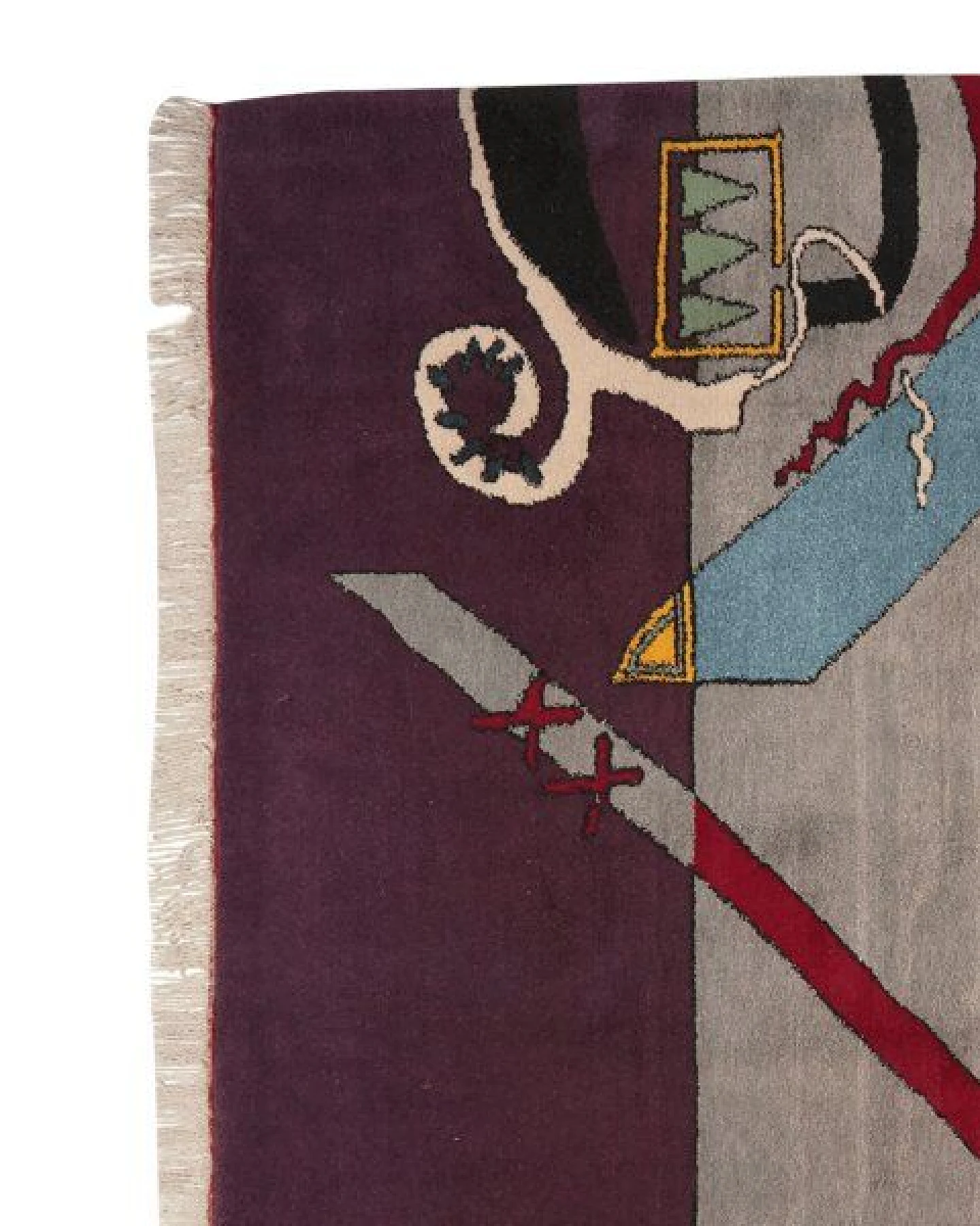 Konya Mehrfarbig „Rugtales“ aus Schurwolle, 186x239 cm – Ansicht 4