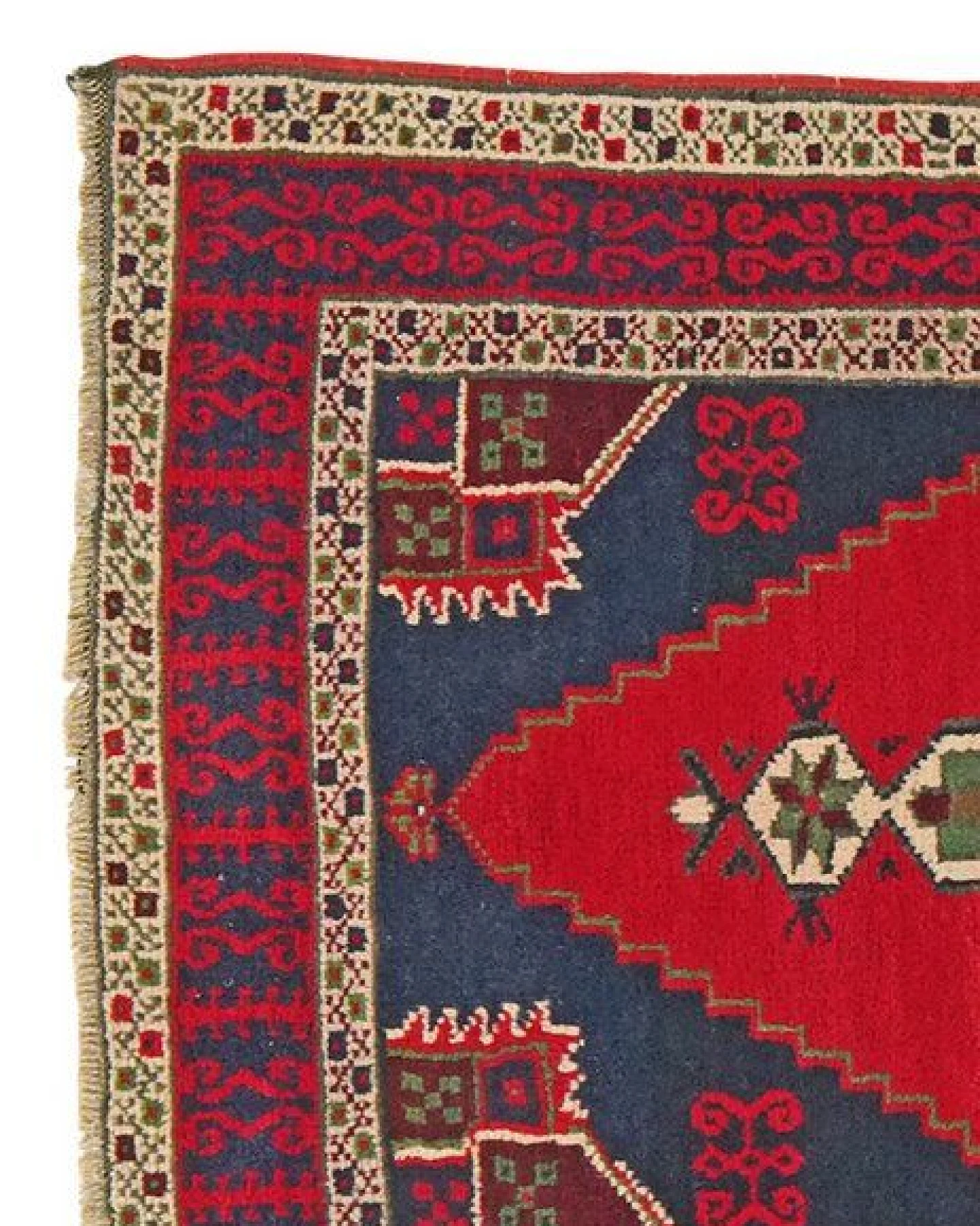 Konya Rot „Rugtales“ aus Schurwolle, 86x167 cm – Ansicht 4