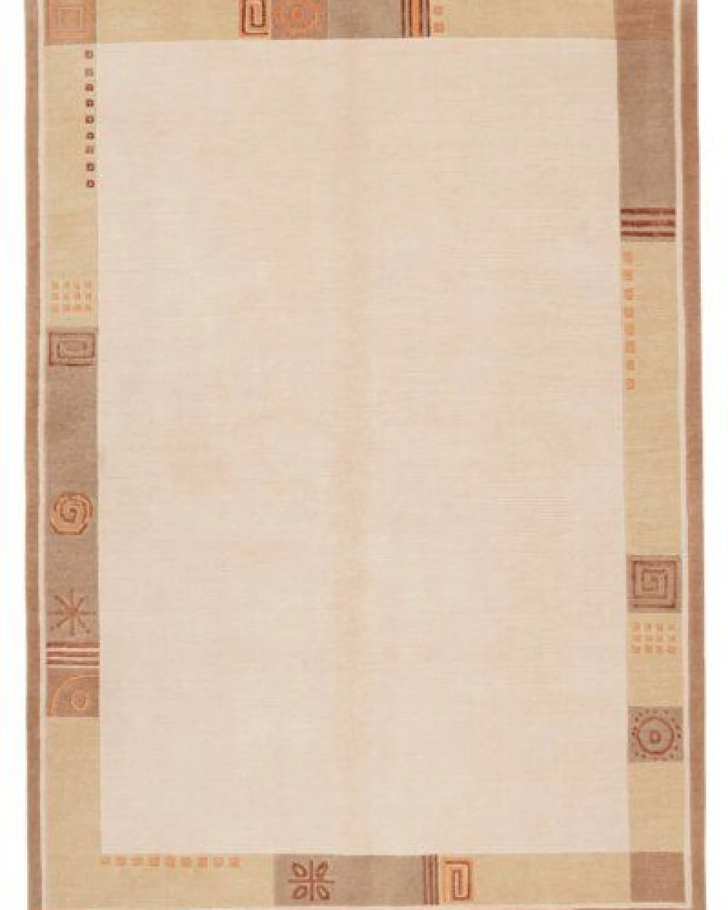 Nepal Beige „Rugtales“ aus Schurwolle, 143x199 cm – Ansicht 3