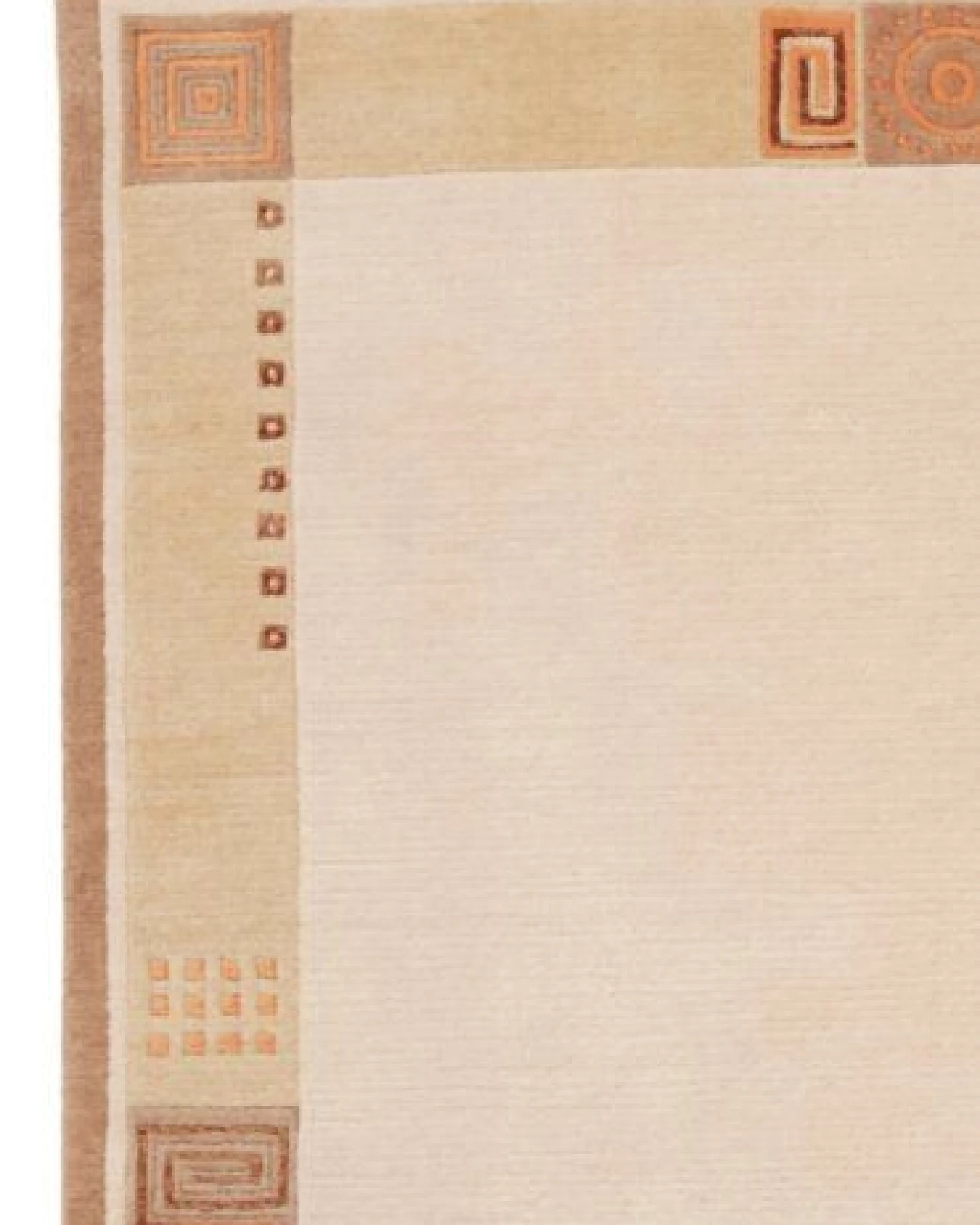 Nepal Beige „Rugtales“ aus Schurwolle, 143x199 cm – Ansicht 4