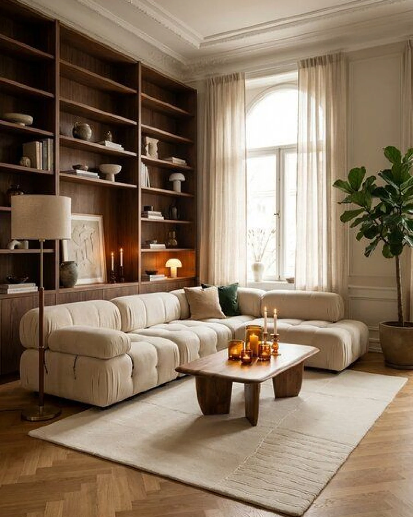 Nepal Beige „Rugtales“ aus Schurwolle, 145x207 cm – Ansicht 2