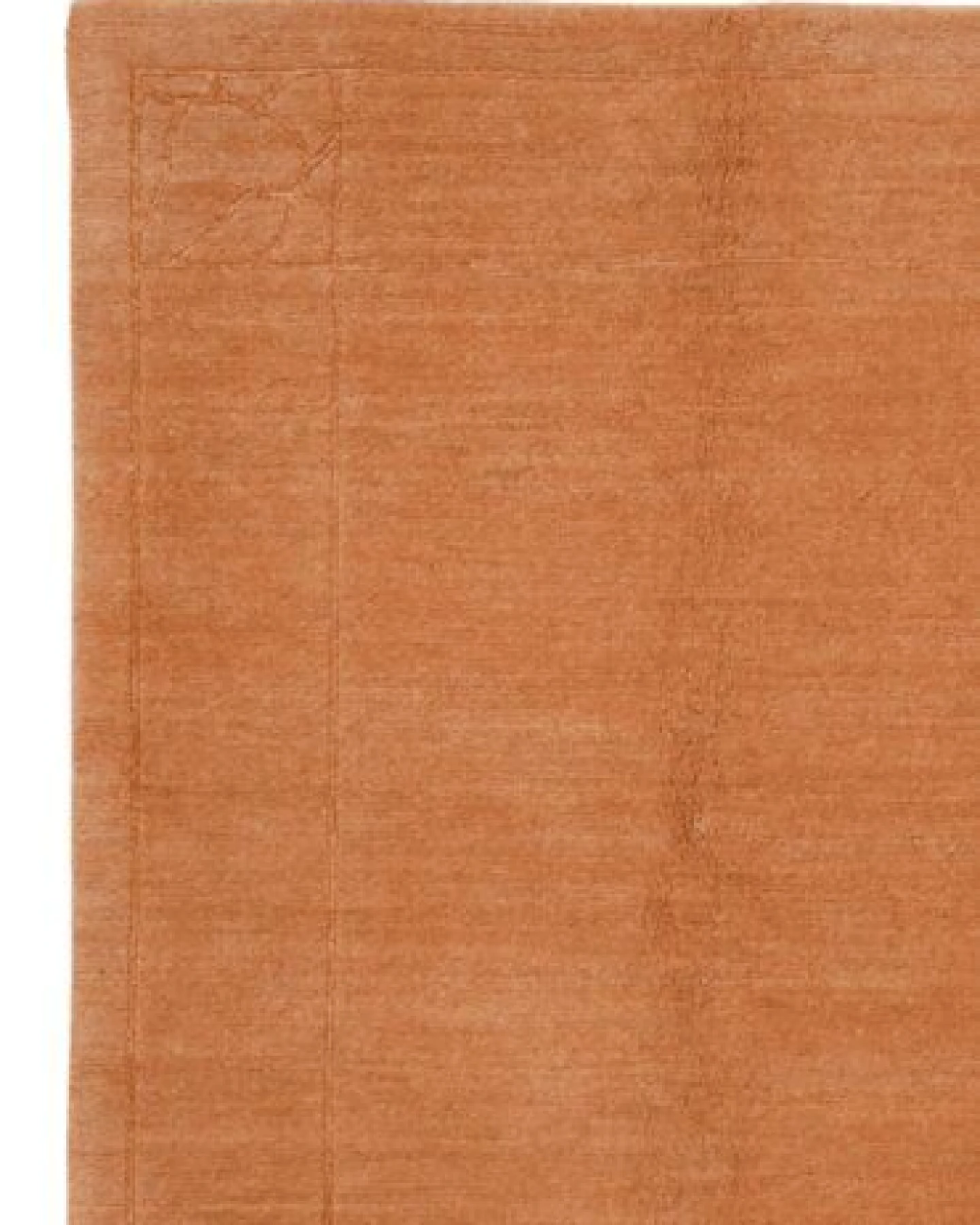 Nepal Orange „Rugtales“ aus Schurwolle, 200x250 cm – Ansicht 4