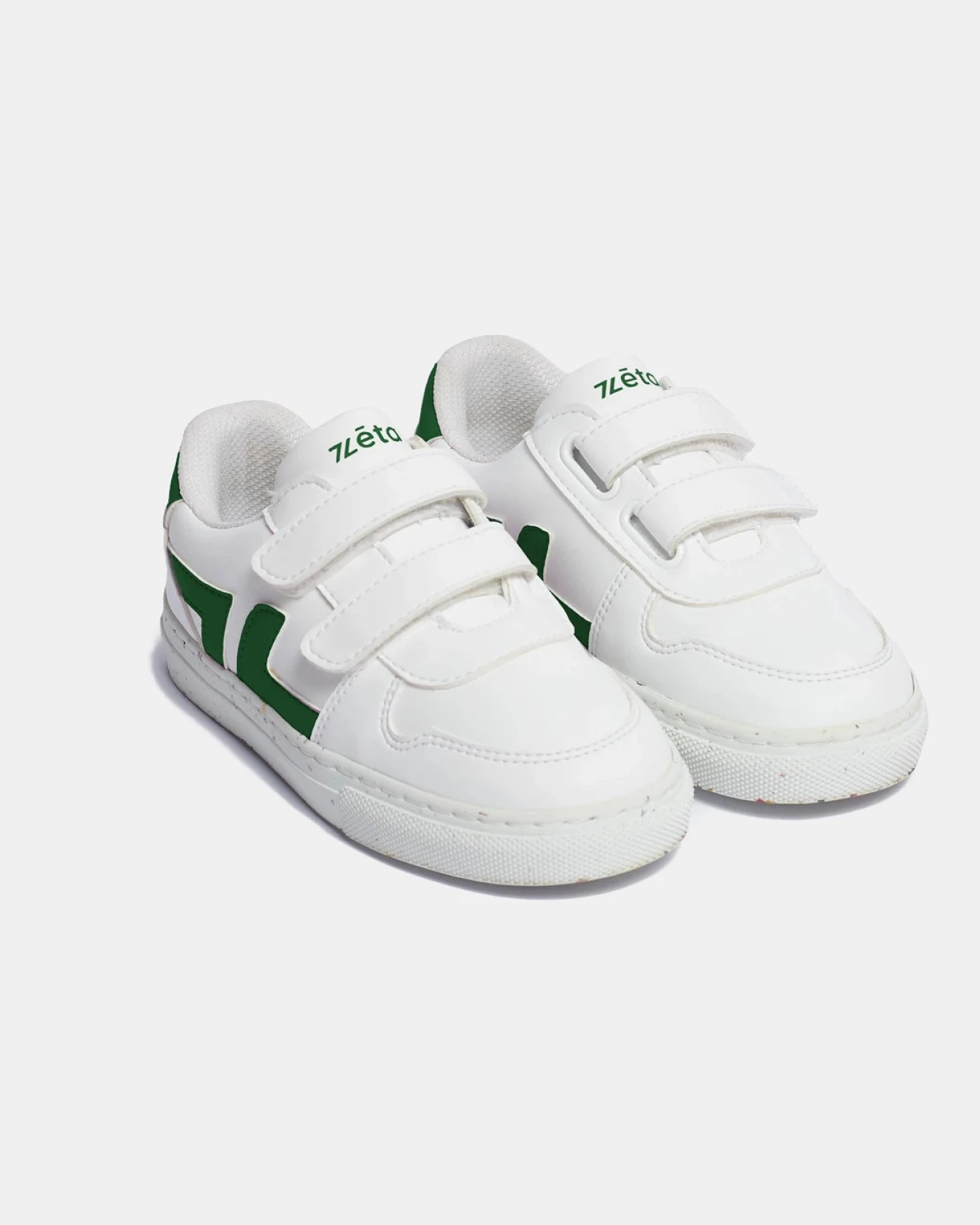 Zèta unisex vegan Sneakers Zèta Kinder Vert – Ansicht 2