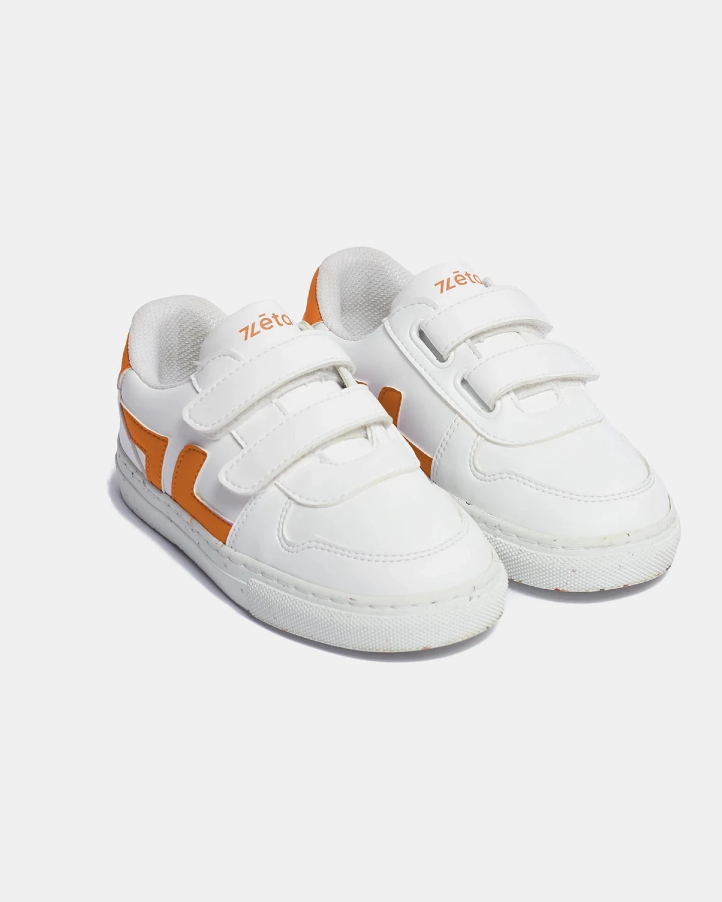 Zèta unisex vegan Sneaker Zèta Kinder Orange – Ansicht 2
