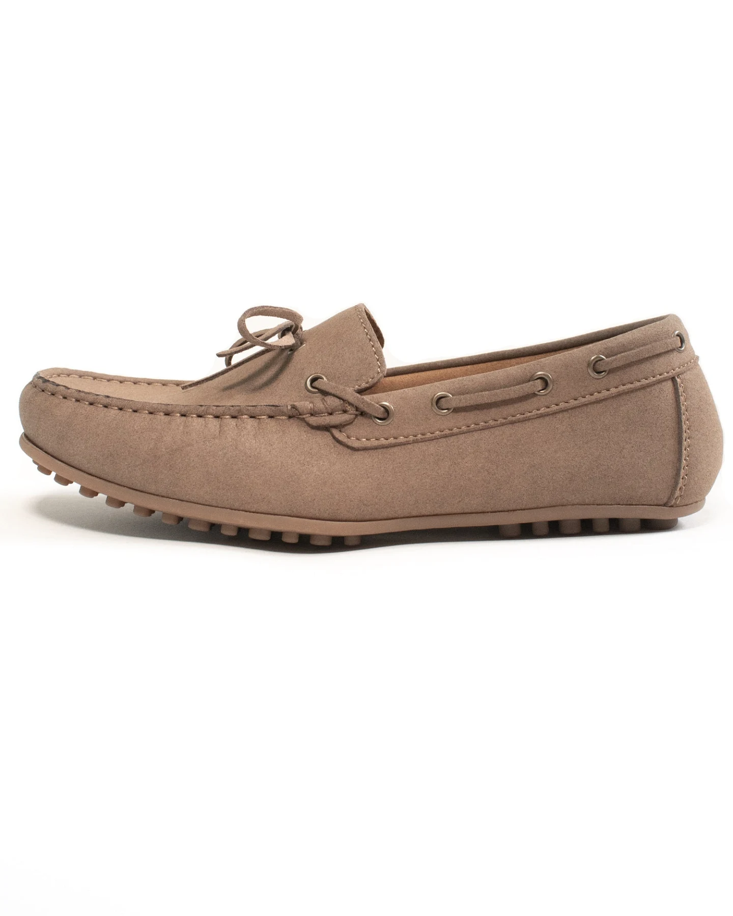 Will's Vegan Store Herren vegan Loafers Herren Veganes Wildleder Mocha Braun – Ansicht 2