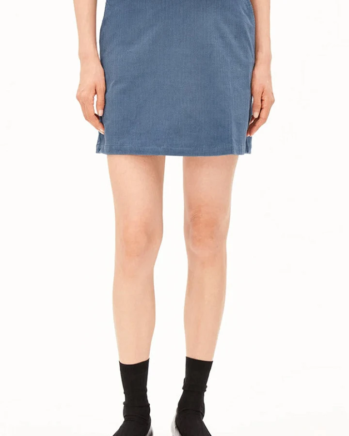 ARMEDANGELS Damen vegan Minirock Aus Cord Dusty Moon
