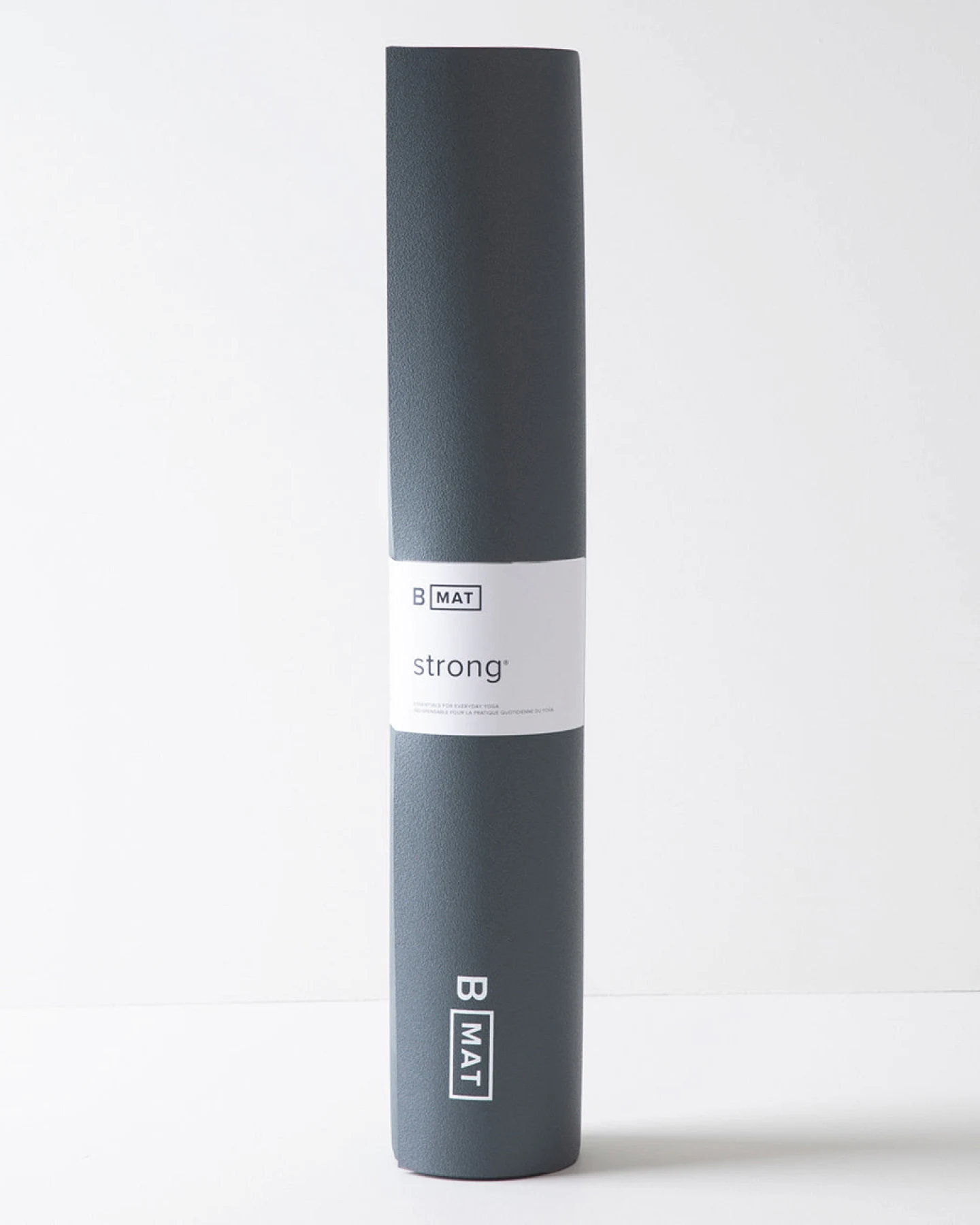 b halfmoon Yogamatte b mat strong - Charcoal 215cm – Ansicht 4