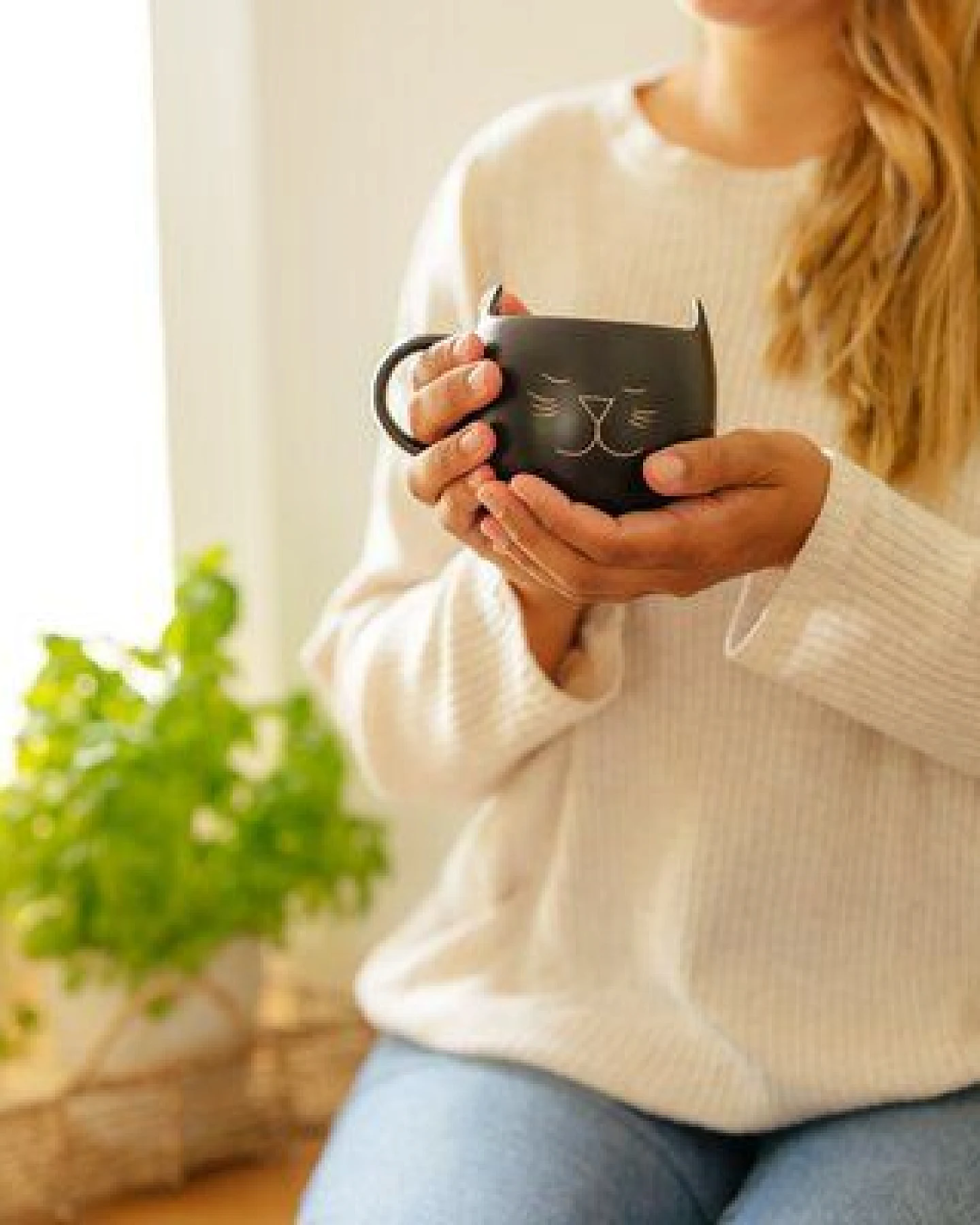 El Puente Große Tasse "Katze" – Ansicht 2
