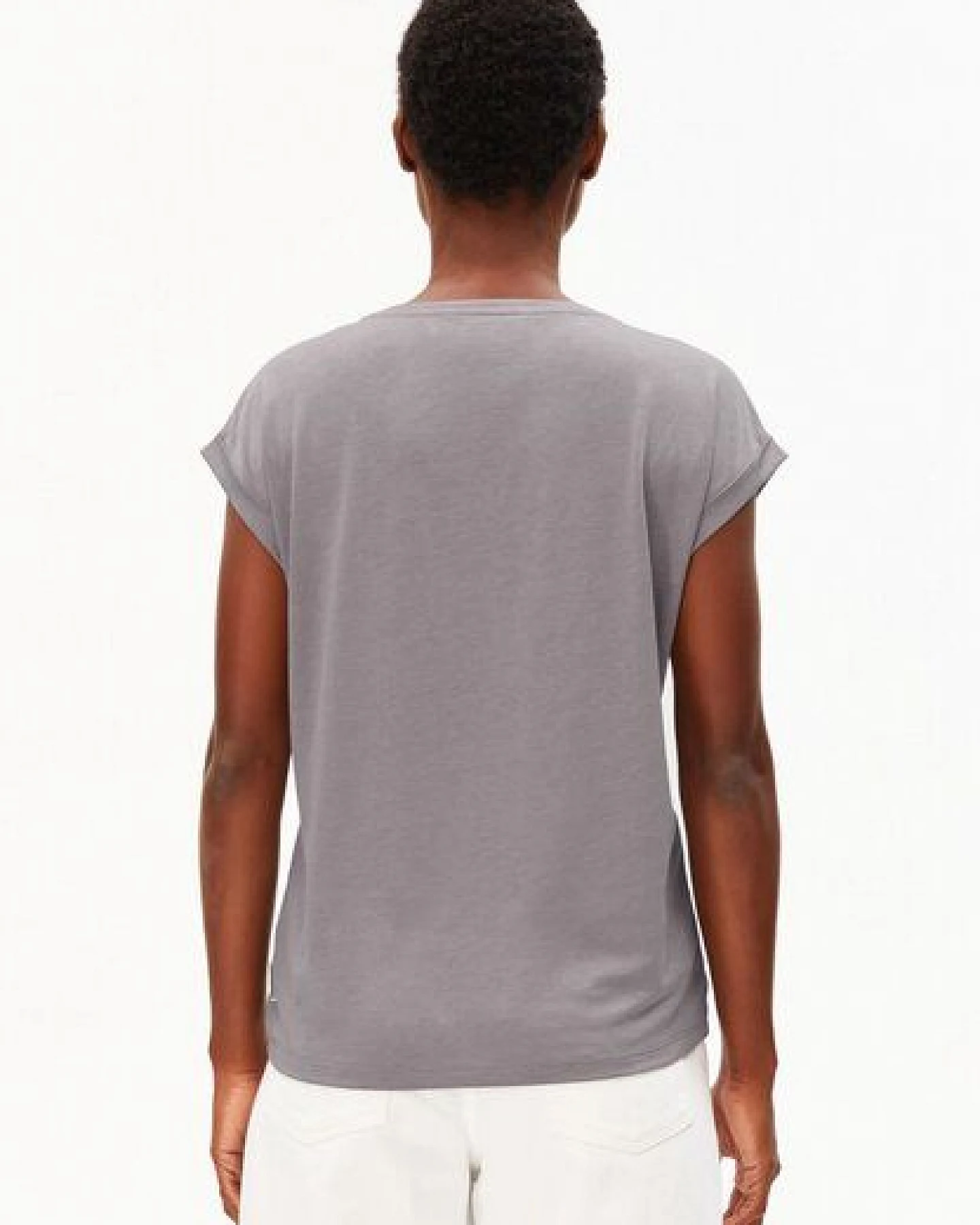 ARMEDANGELS JILAANA Damen T-Shirt aus TENCEL Lyocell Mix – Ansicht 2