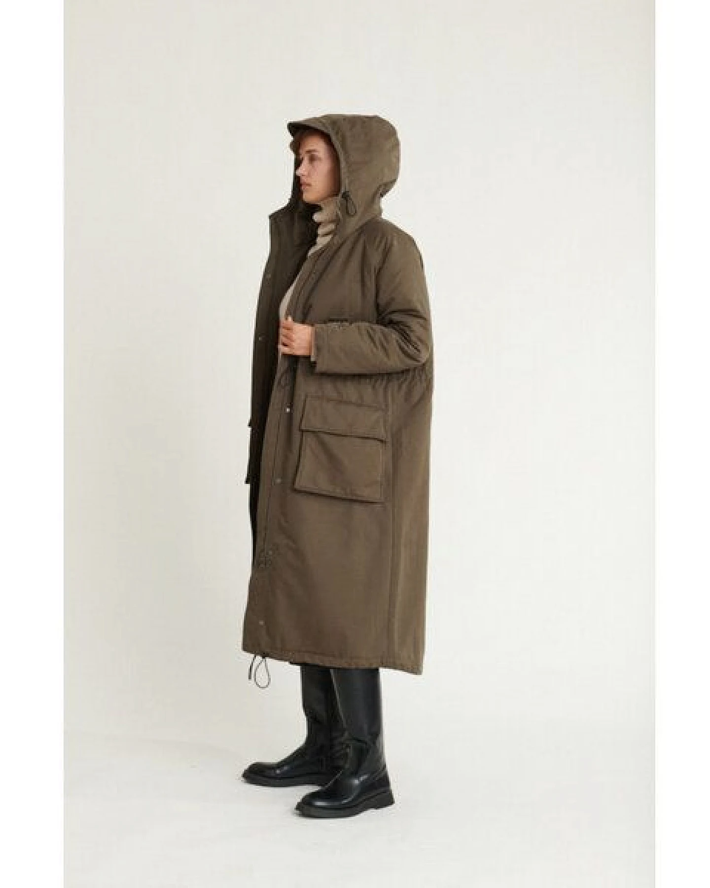 Basic Apparel Wintermantel Ajlin Parka aus recyceltem Polyester – Ansicht 3