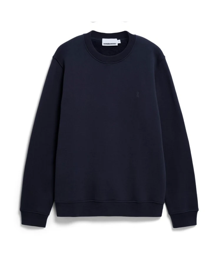 ARMEDANGELS - Baaro Fleece - Pullover Gr M blau