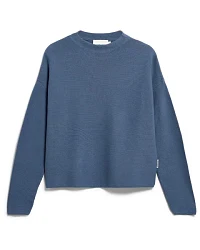 Produktseite: ARMEDANGELS - Women's Merinaa Links Links Sweater - Pullover Gr XS blau