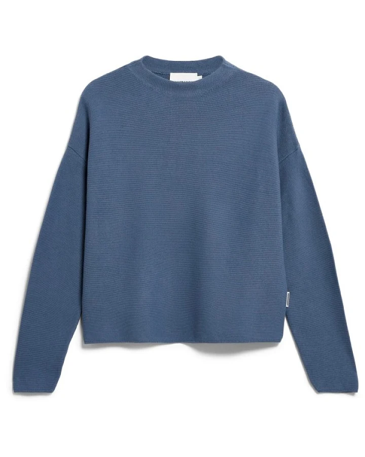 ARMEDANGELS - Women's Merinaa Links Links Sweater - Pullover Gr XS blau