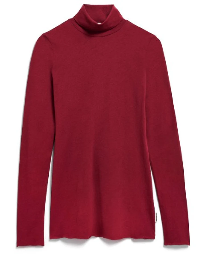 ARMEDANGELS - Women's Grazilianaa Soft - Longsleeve Gr XXL rot