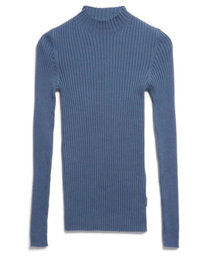 ARMEDANGELS - Women's Alaania - Longsleeve Gr M blau